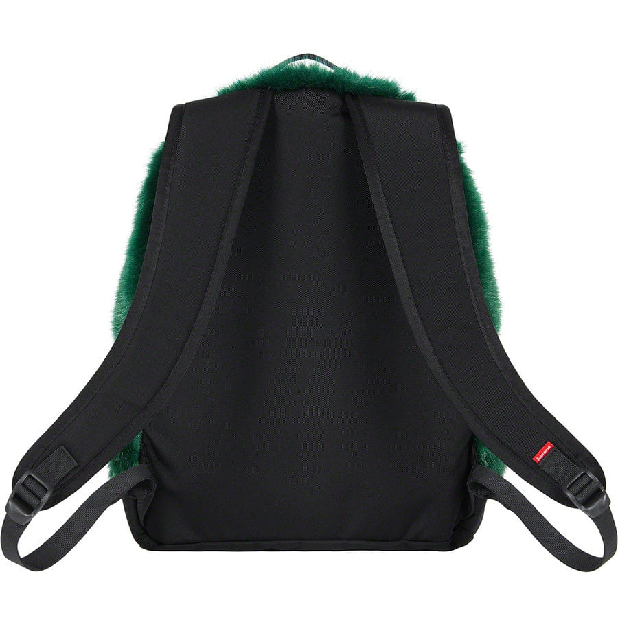 Supreme x The North Face (TNF) Faux Fur Backpack Green