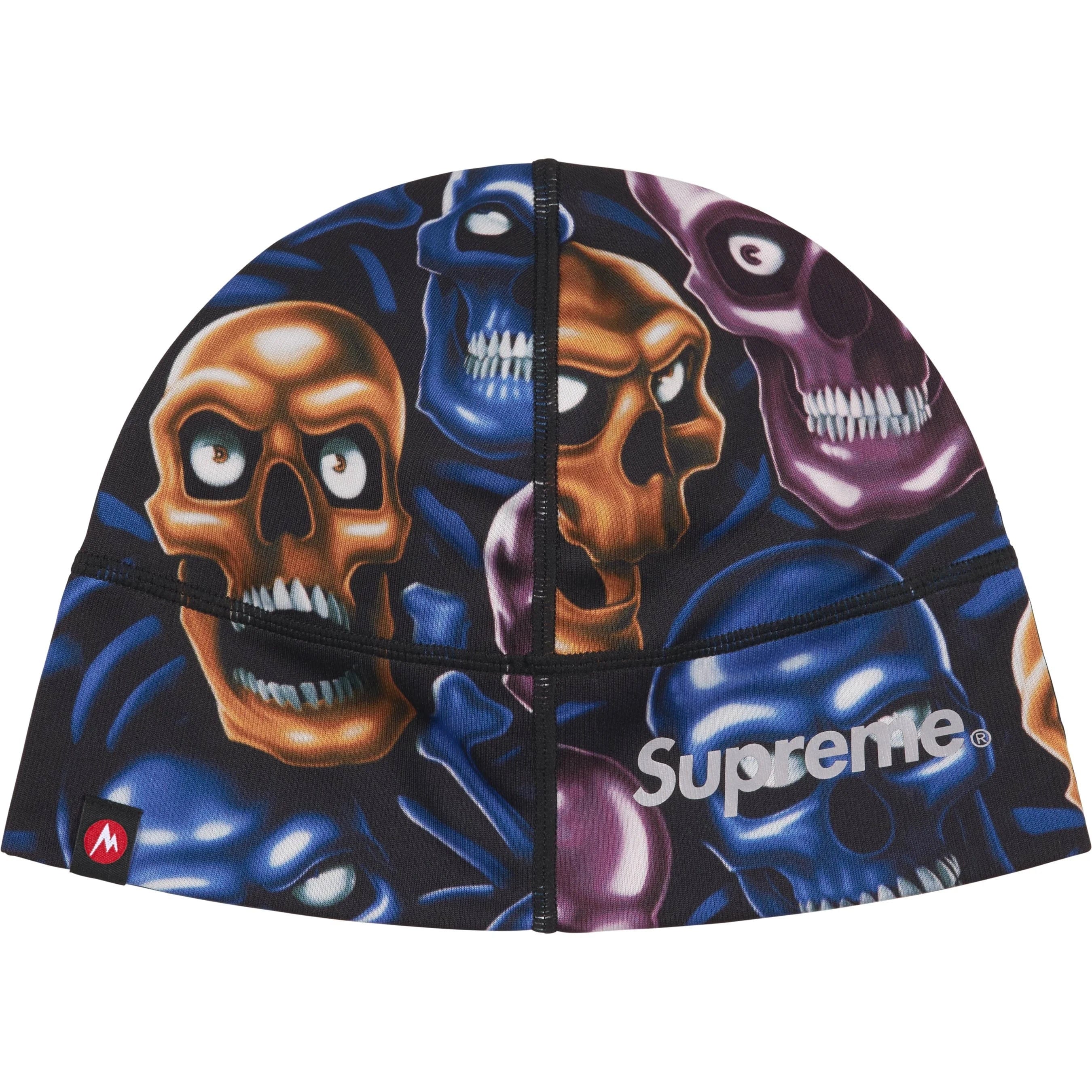 Supreme Marmot Base Layer Beanie Skull Pile