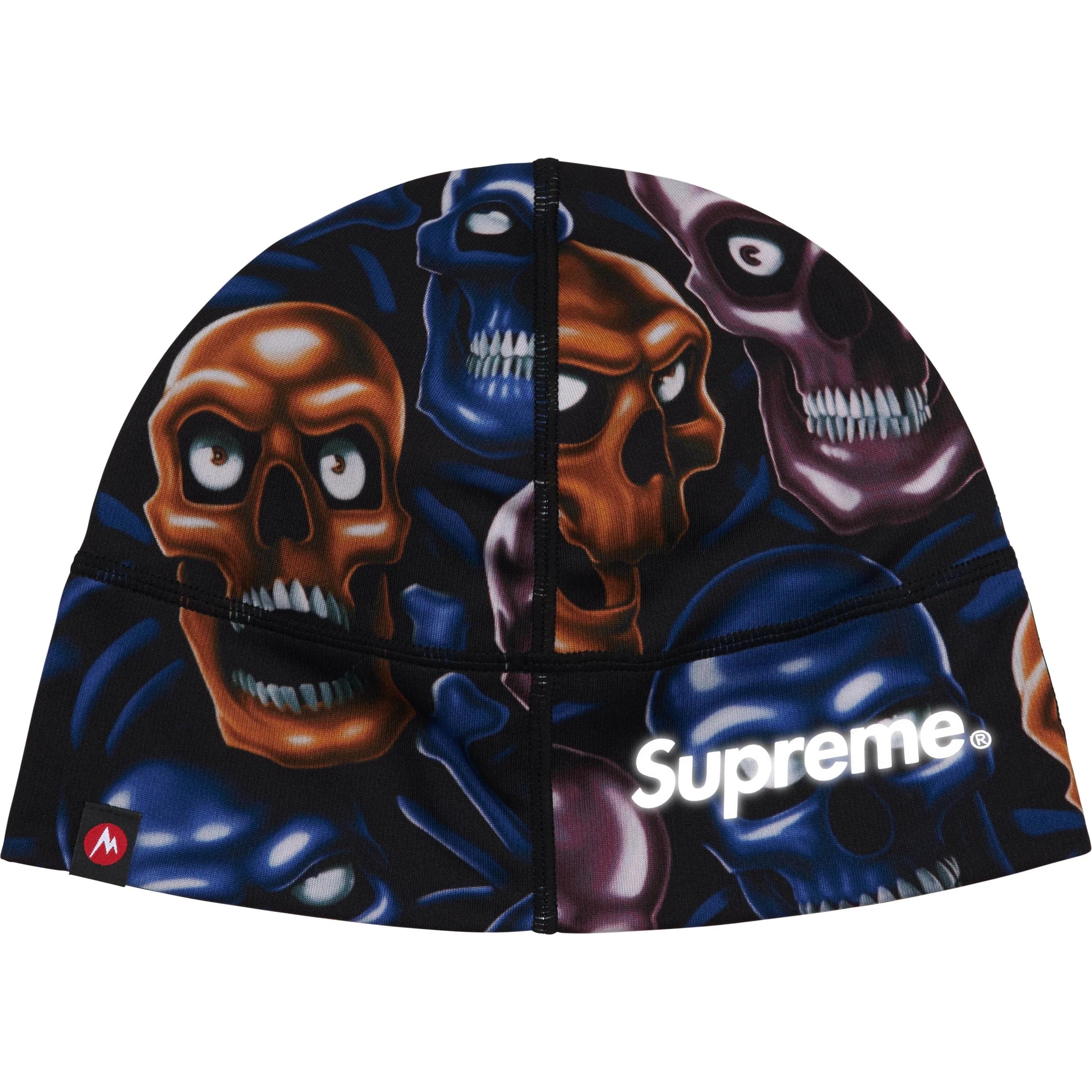 Supreme Marmot Base Layer Beanie Skull Pile
