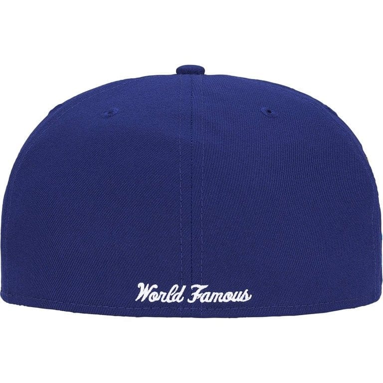 Supreme LA Shop Box Logo New Era Fitted Cap Royal