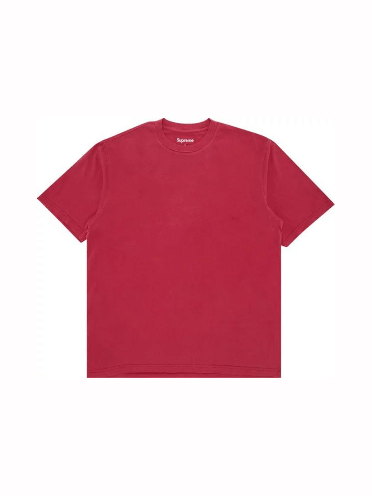 Supreme Cracked Back Arc Short - Sleeve T - Shirt (Red)