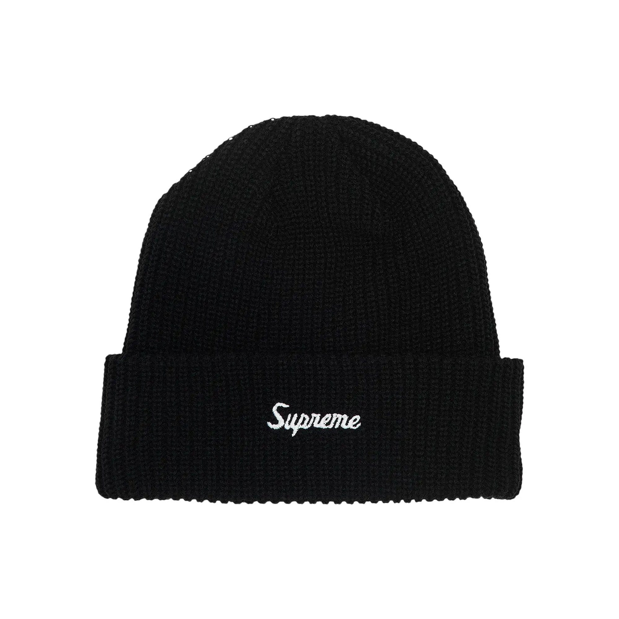 Supreme Loose Gauge Beanie Black (2024)