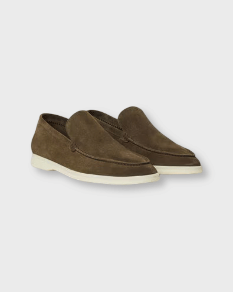 Loro Piana Summer Walk Grey Moss