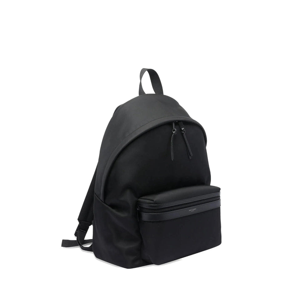 Saint Laurent Black Backpacks Men