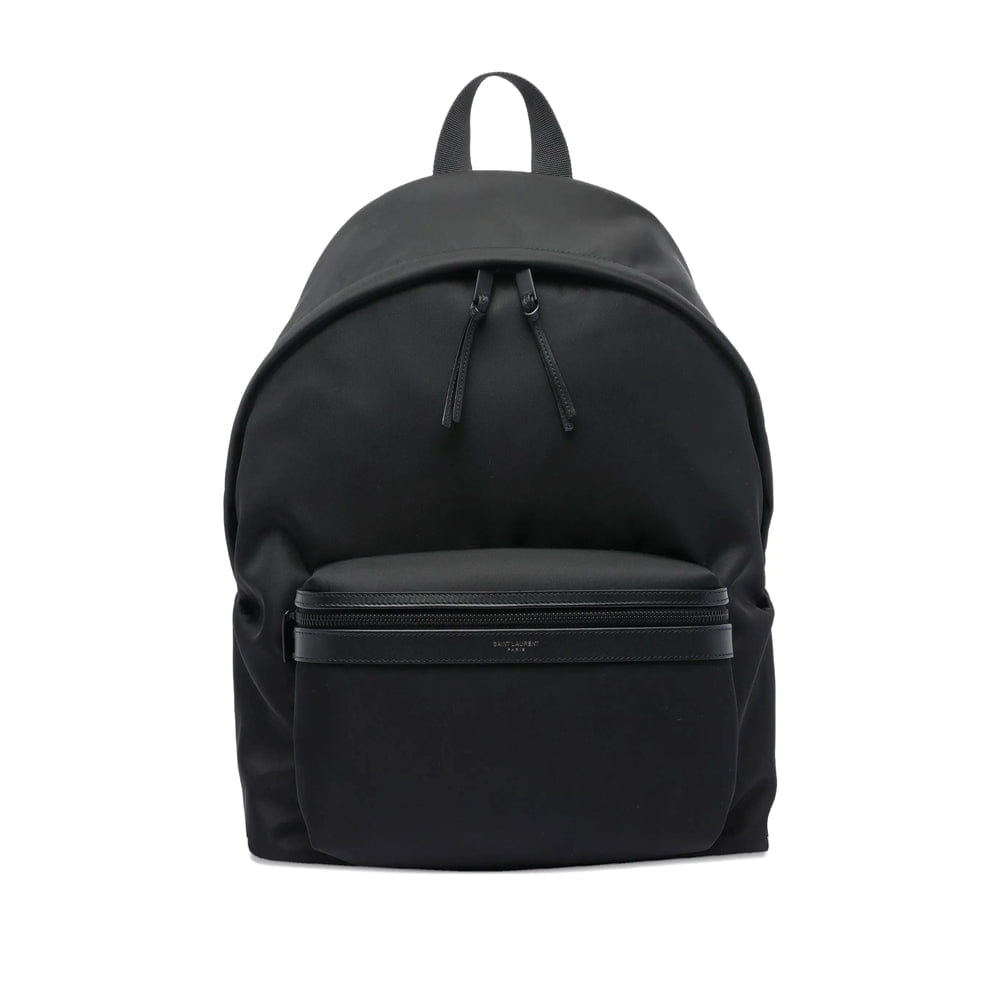Saint Laurent Black Backpacks Men