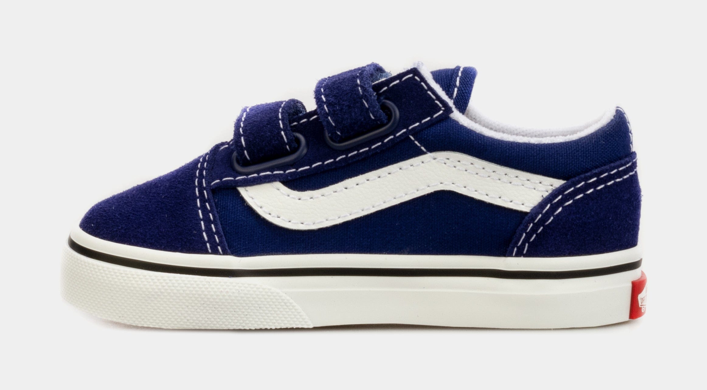 Vans Old Skool Infant Toddler Skate Shoes (Blue/White)