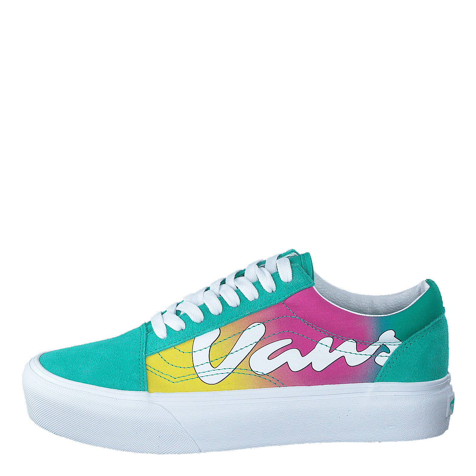 Vans Ua Old Skool Platform (spring Fade)atlantstrwht