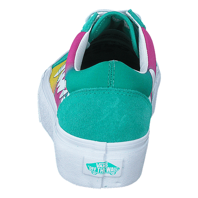 Vans Ua Old Skool Platform (spring Fade)atlantstrwht
