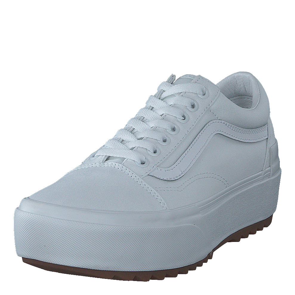 Vans Ua Old Skool Stacked (canvas) True White