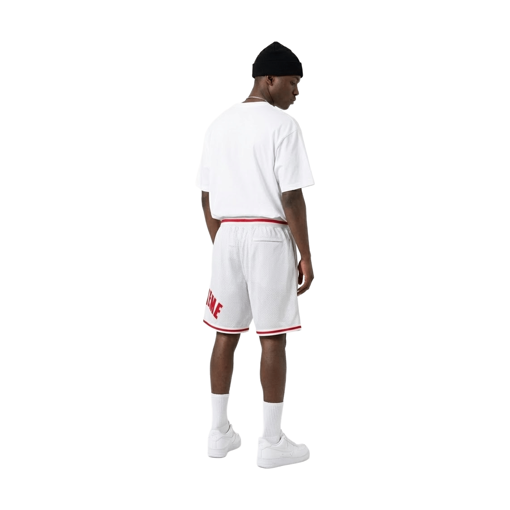 Supreme Ultrasuede Mesh Short Grey (SS24)