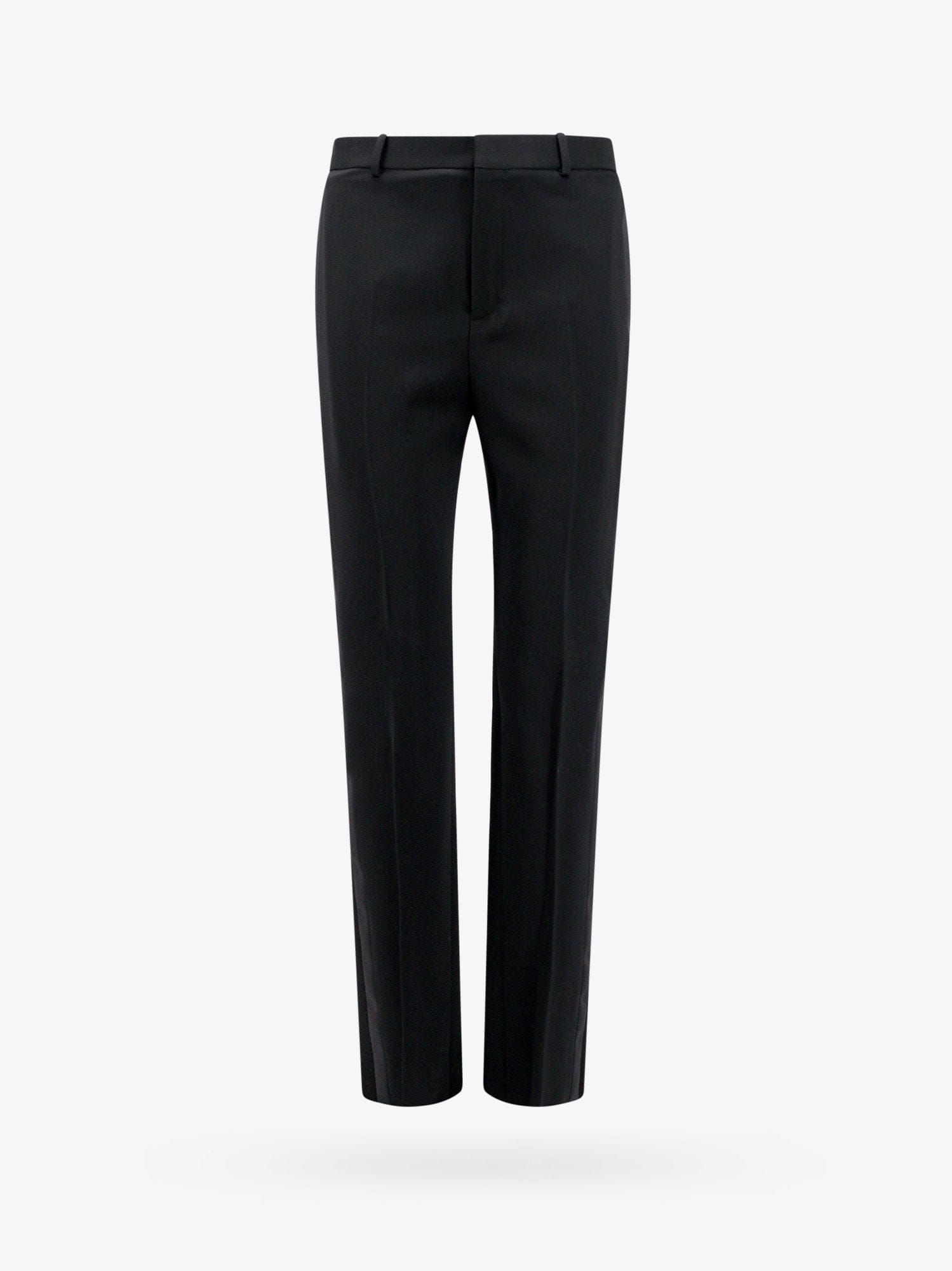Saint Laurent Tuxedo wool trouser with satin side band