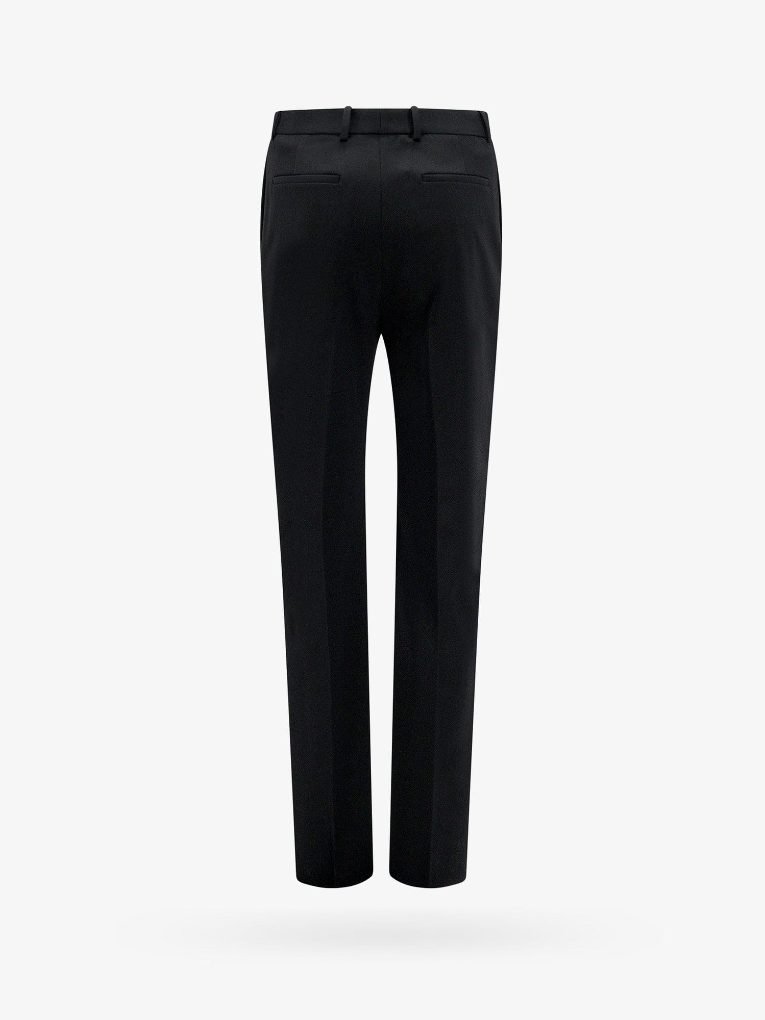 Saint Laurent Tuxedo wool trouser with satin side band