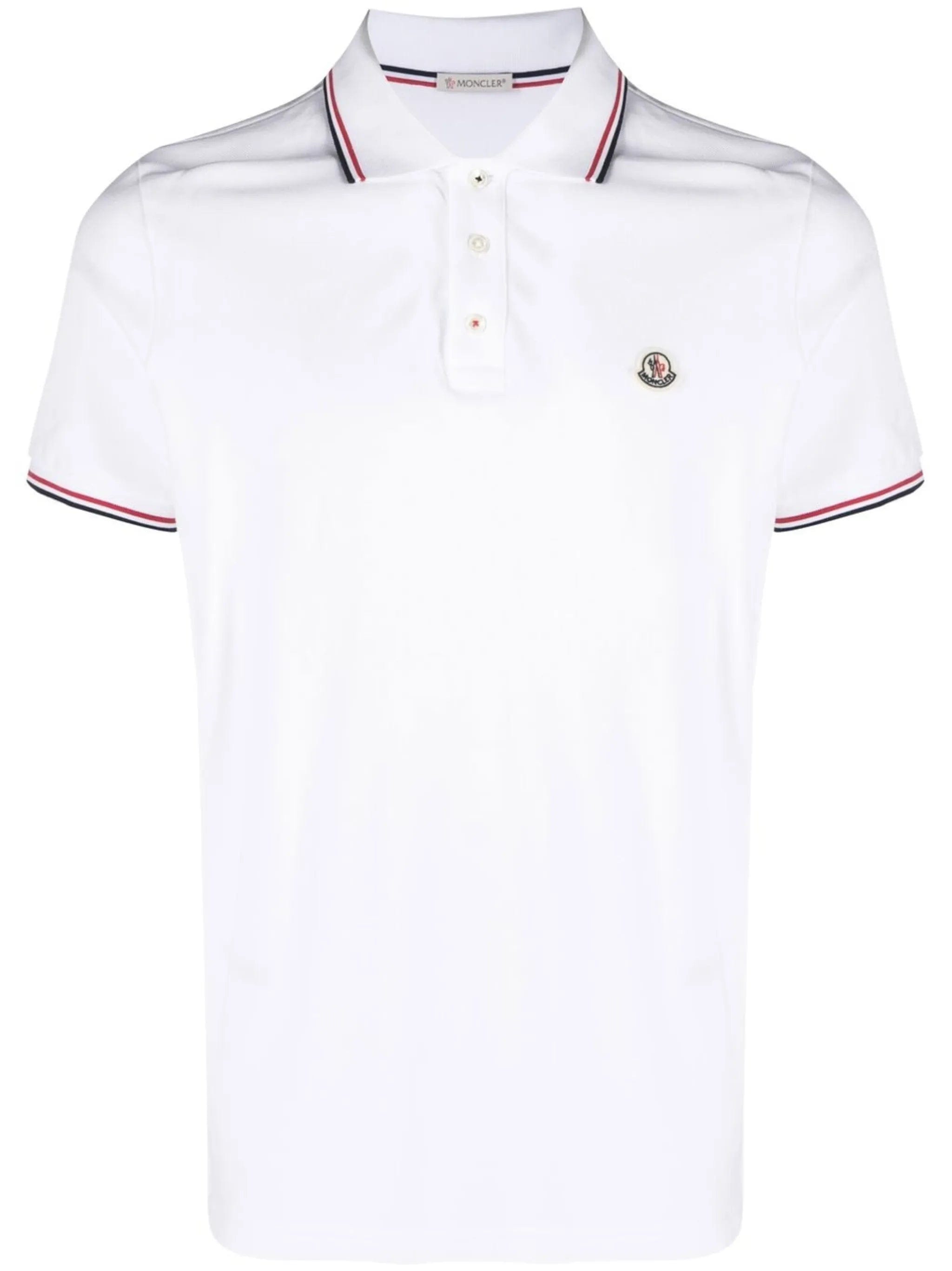 Moncler piquet polo shirt