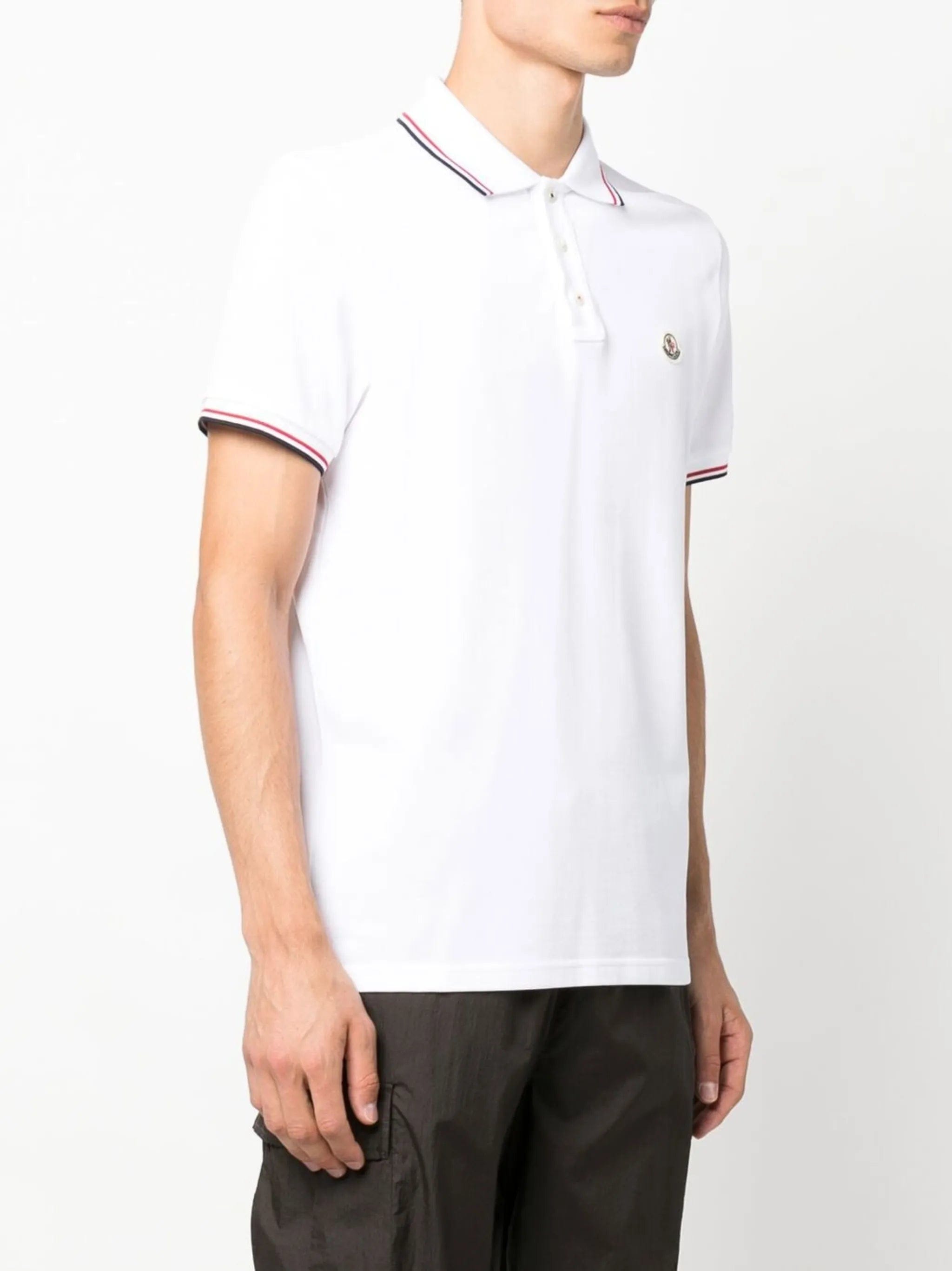 Moncler piquet polo shirt