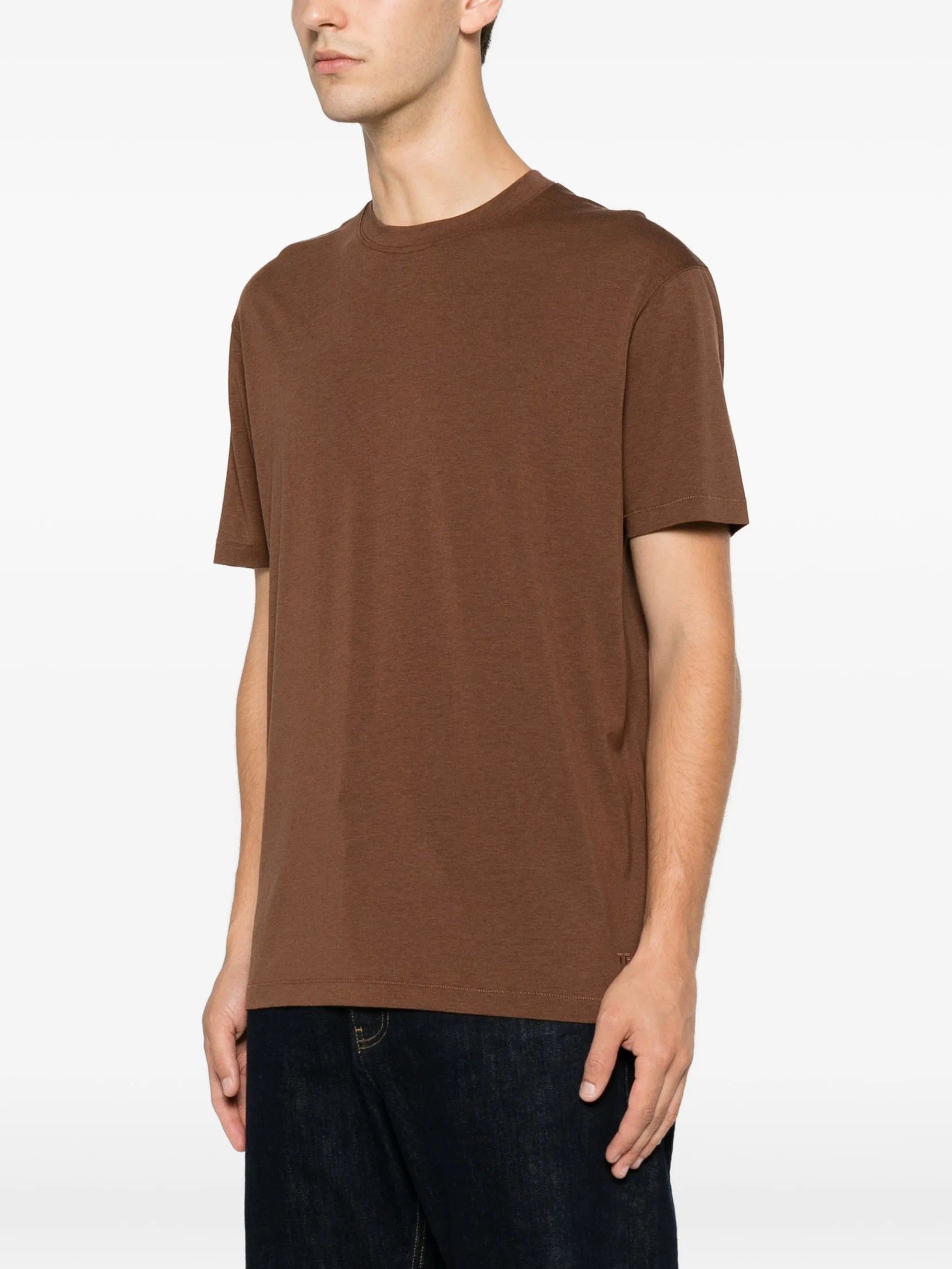 TOM FORD crew - neck short - sleeve T - shirt