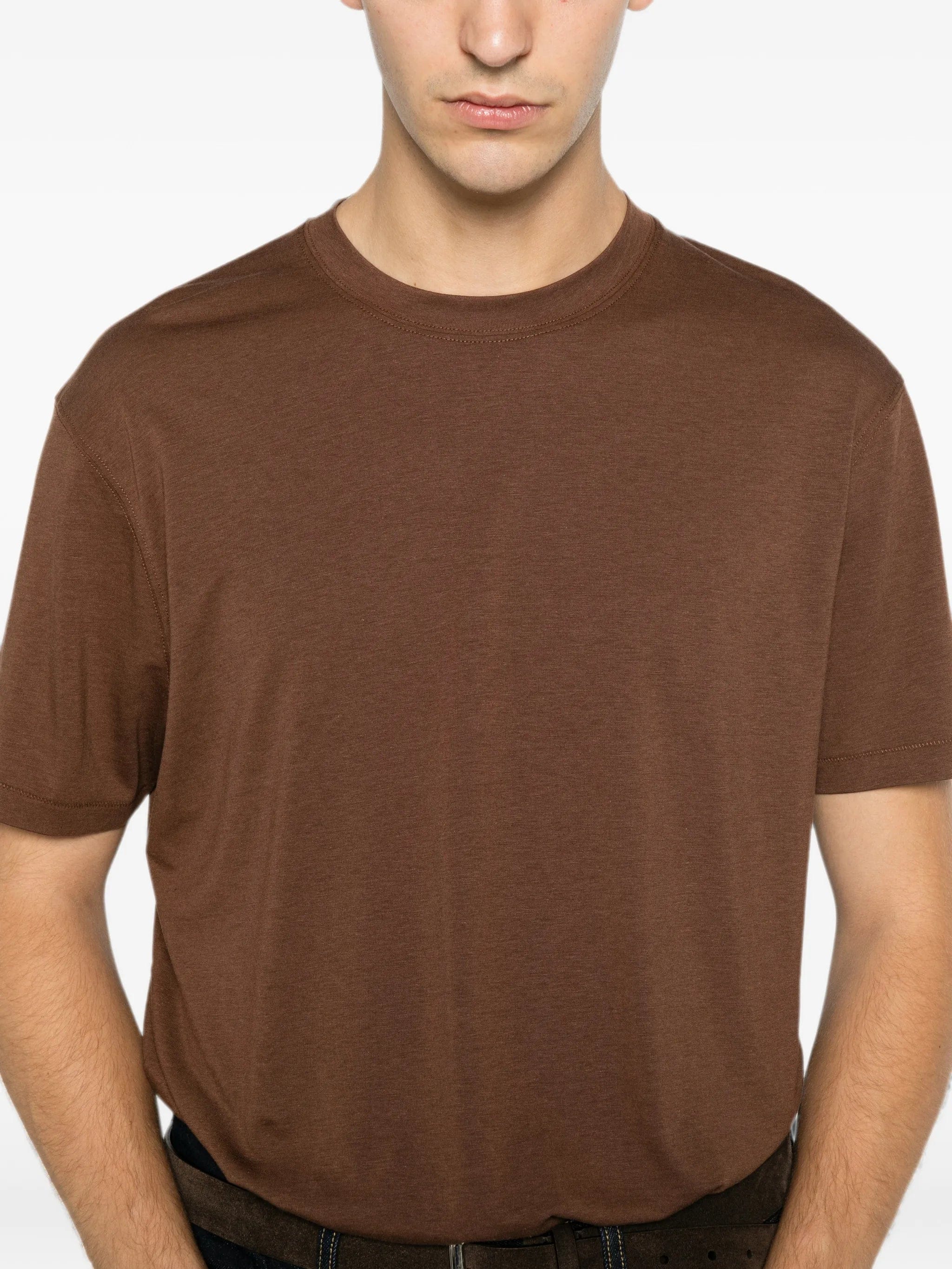 TOM FORD crew - neck short - sleeve T - shirt