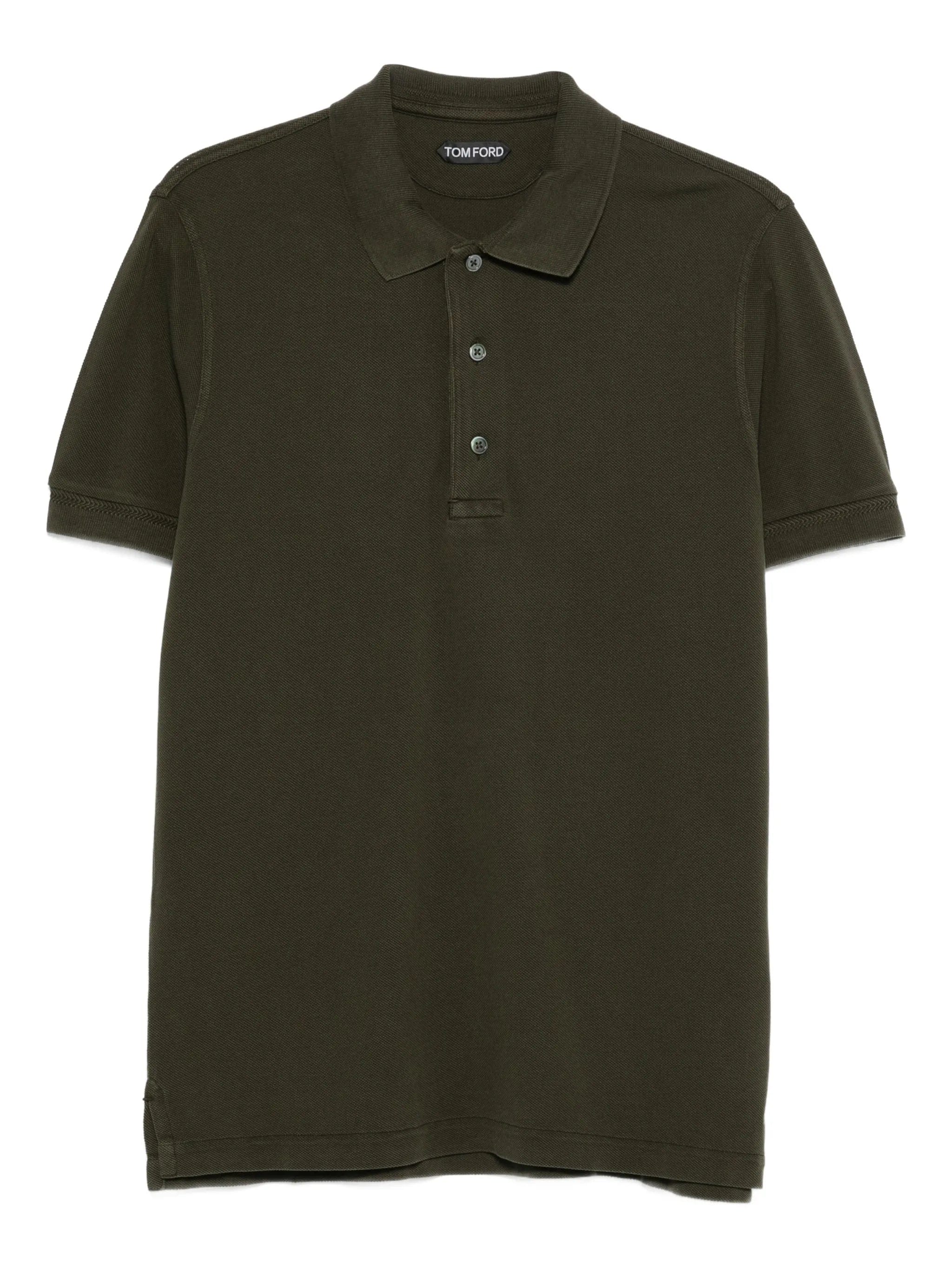 TOM FORD piqué polo shirt