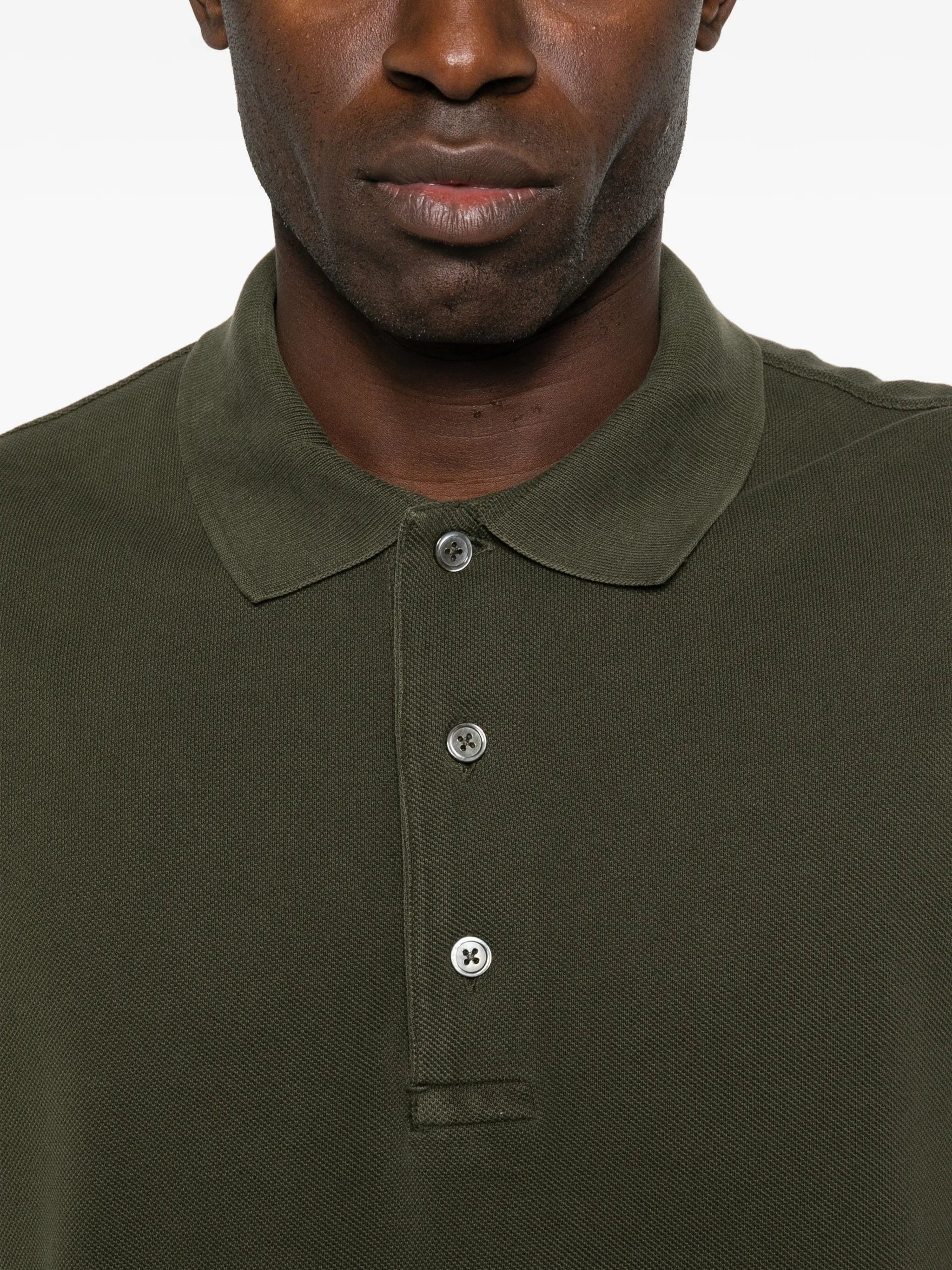 TOM FORD piqué polo shirt