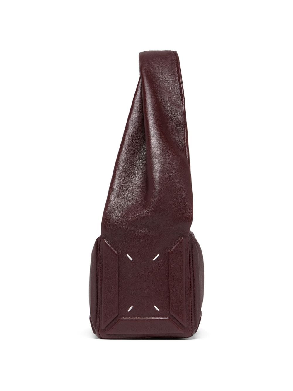 Maison Margiela Box Shoulder Bag — Bordeaux