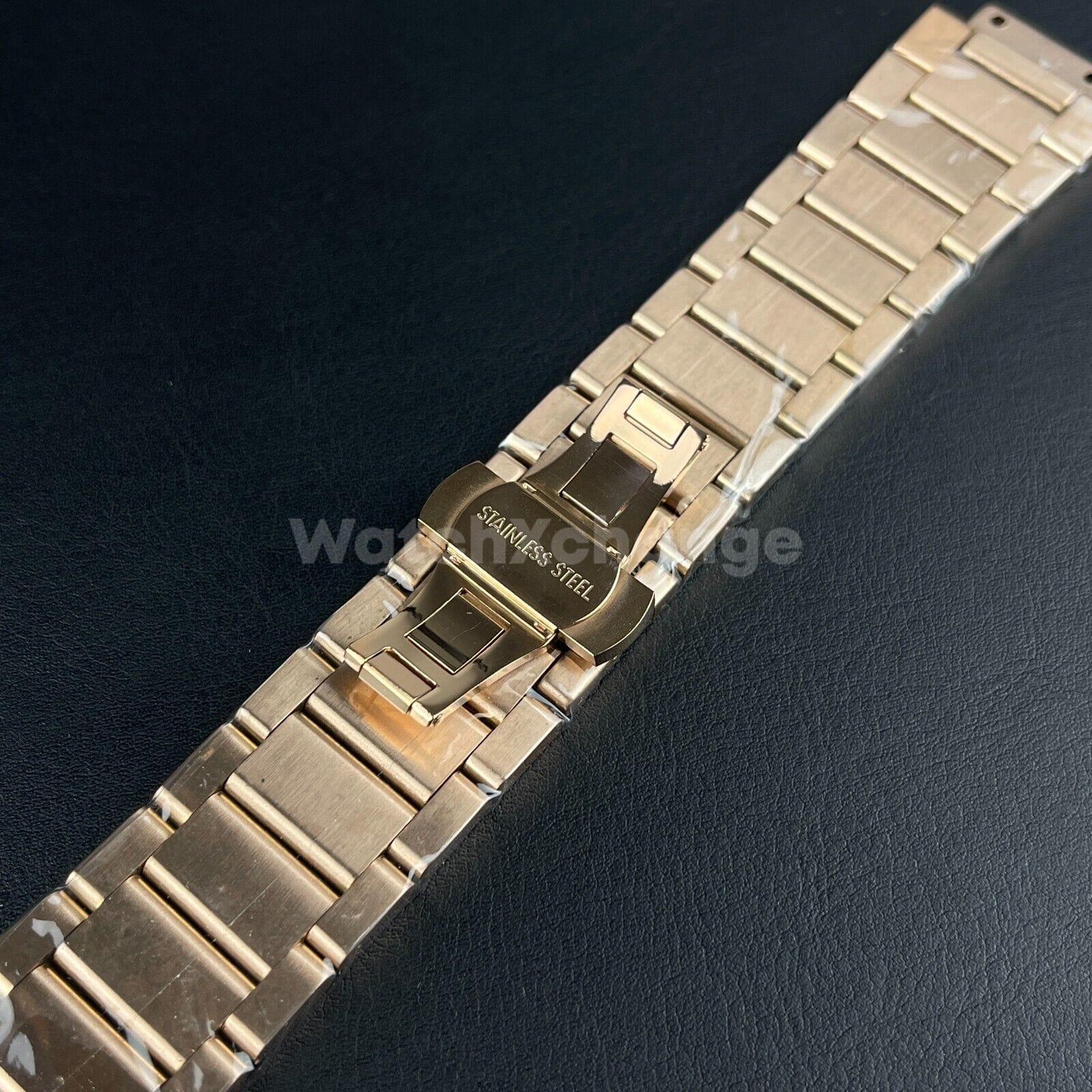 Hublot 27*19 mm Rose Gold Stainless Steel Watch Band Strap For HUBLOT BIG BANG Bracelet