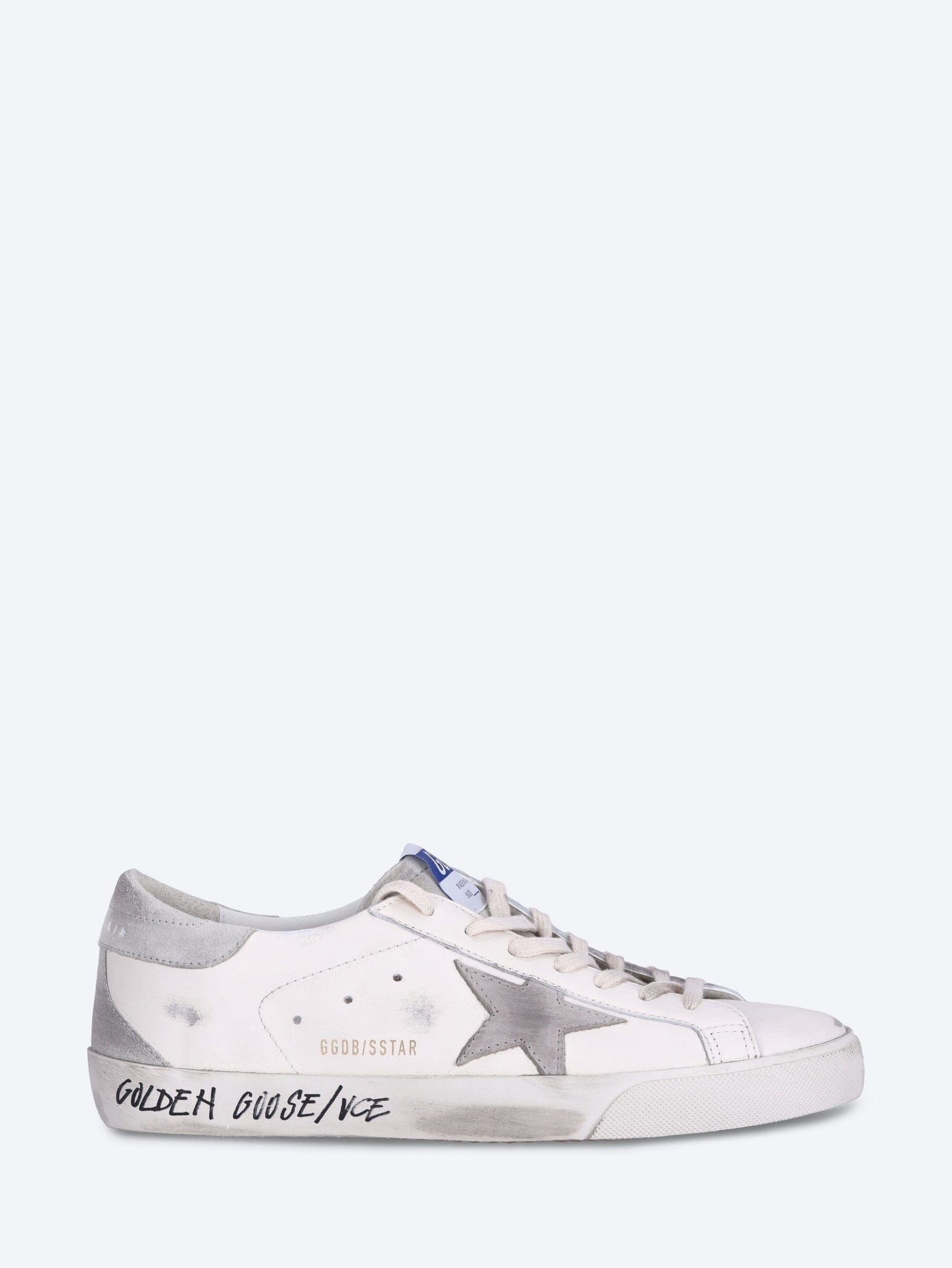 Golden Goose Super - star nappa upper nabuk star suede tongue heel and spur sneakers
