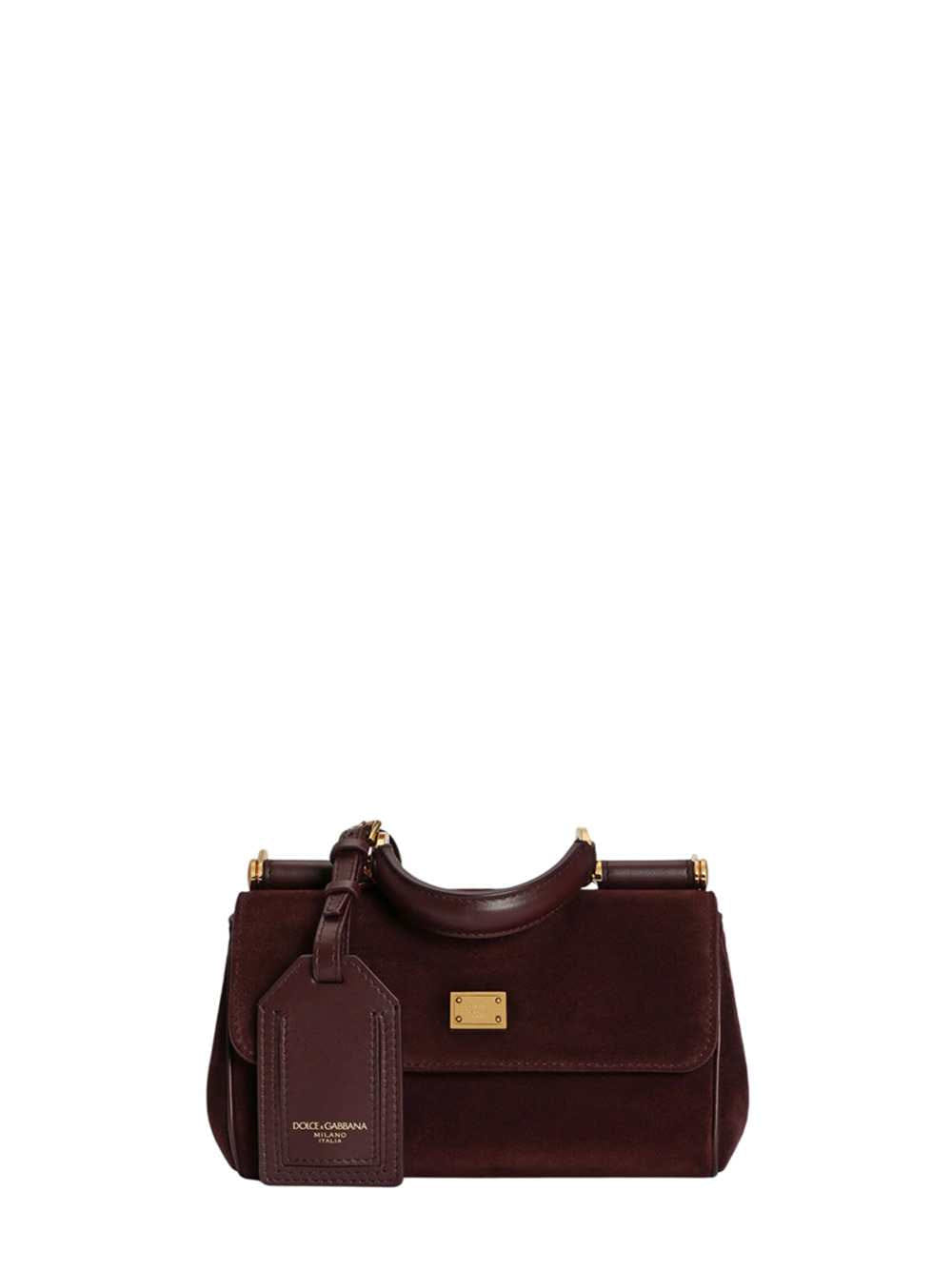 Dolce & Gabbana Women My Sicily Mini Handbag In Split Leather