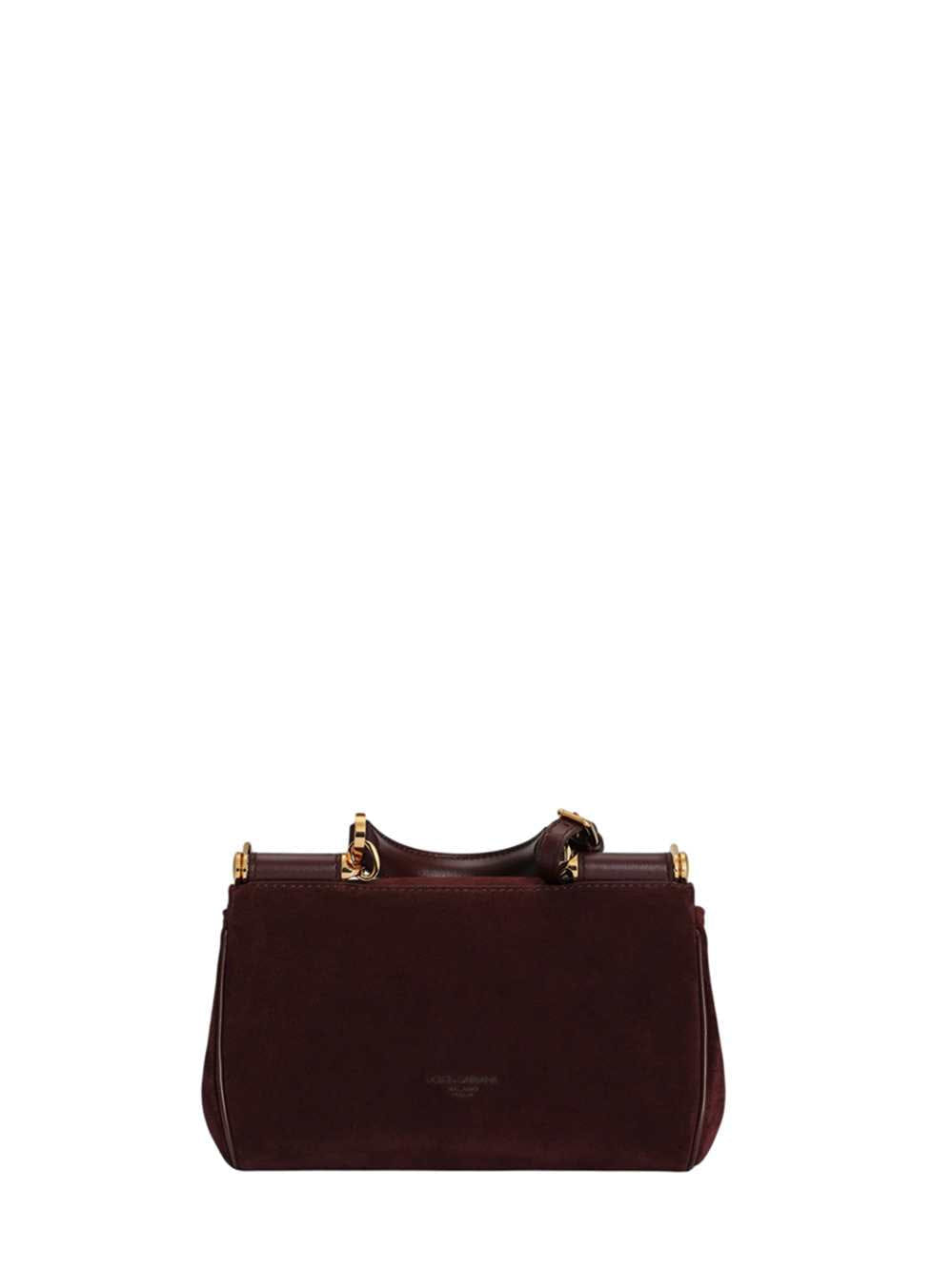 Dolce & Gabbana Women My Sicily Mini Handbag In Split Leather