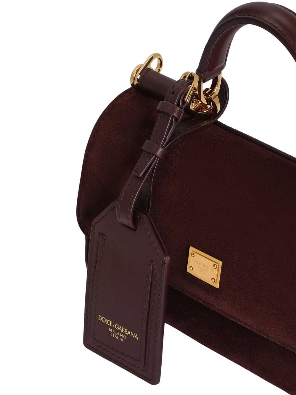 Dolce & Gabbana Women My Sicily Mini Handbag In Split Leather