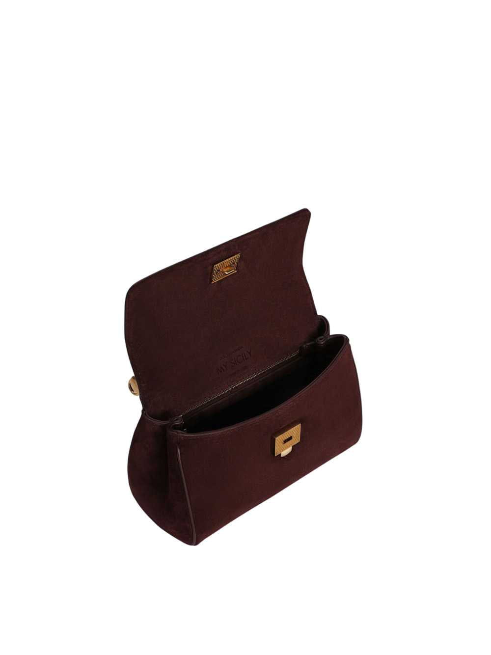 Dolce & Gabbana Women My Sicily Mini Handbag In Split Leather
