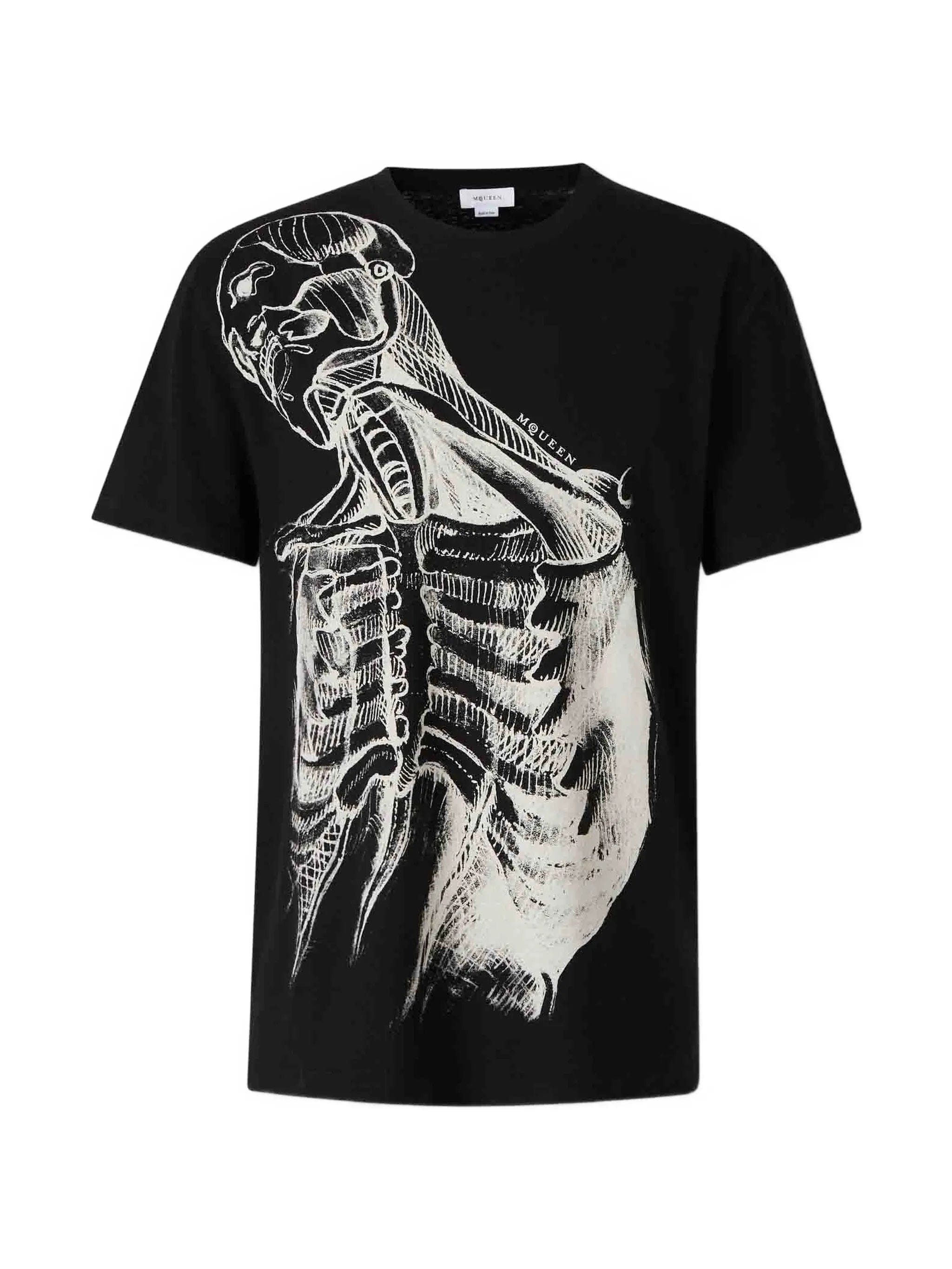 Alexander McQueen anatomy - print T - shirt