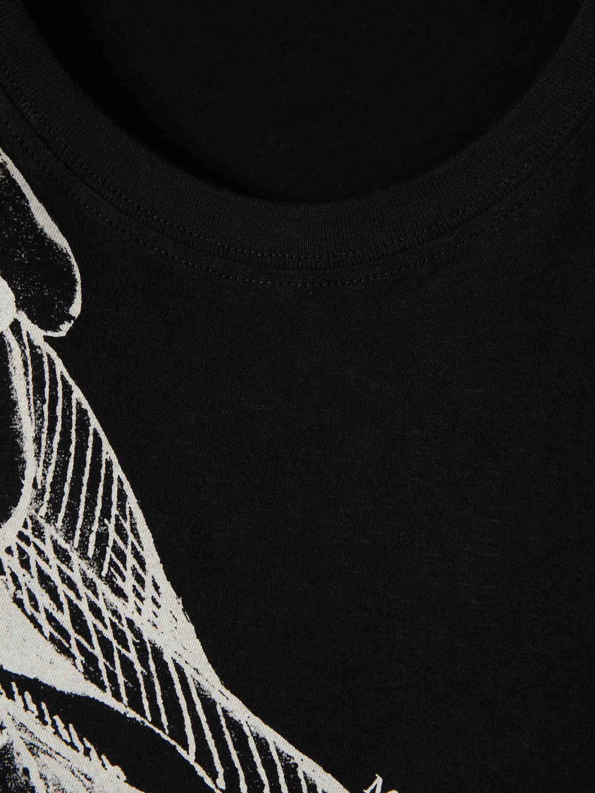 Alexander McQueen anatomy - print T - shirt