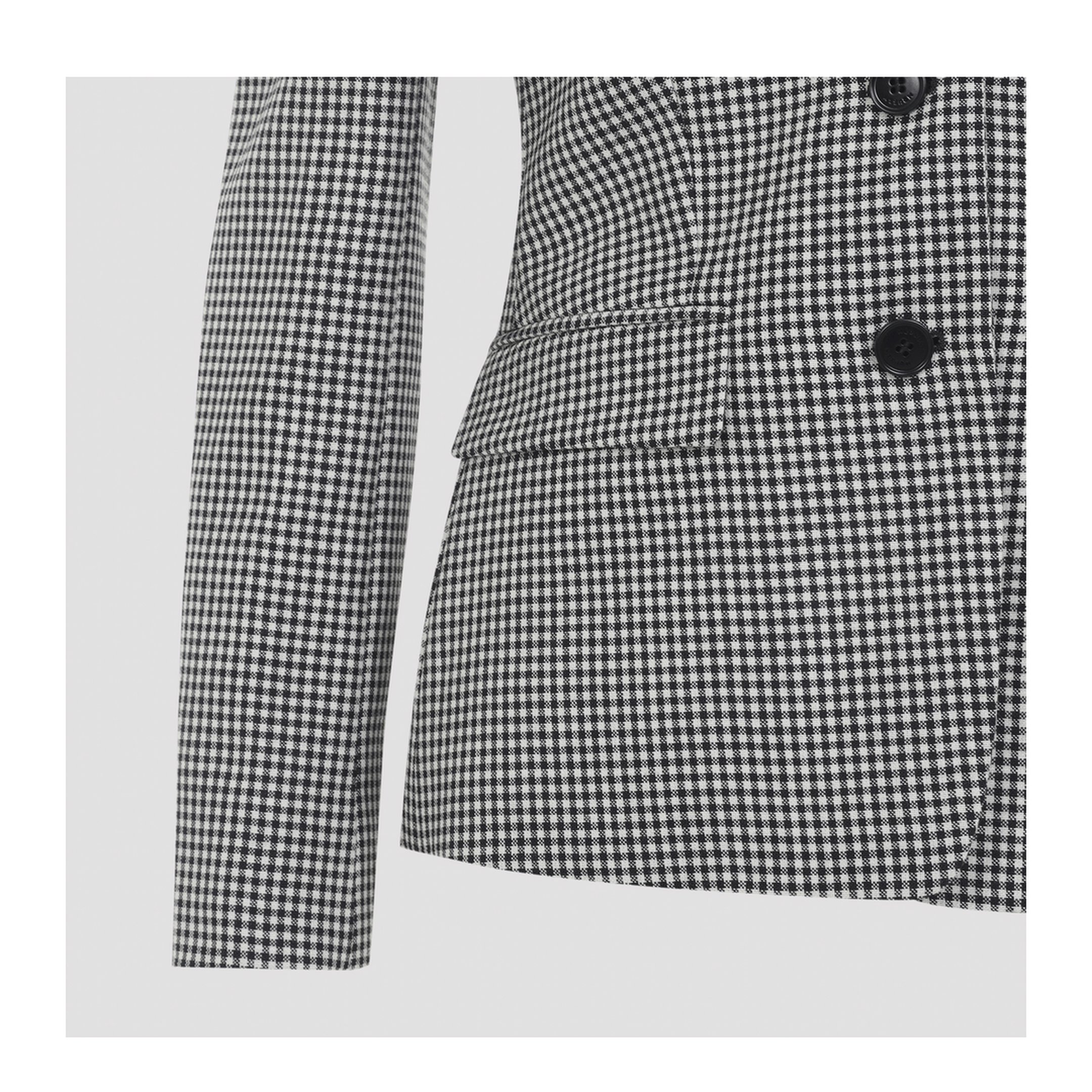 Alexander McQueen Off Shoulder Jacket Harness