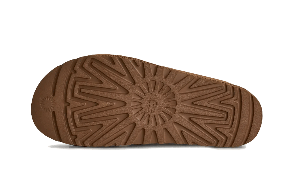 UGG Goldenstar Hi Artistitch Slide Chestnut Multi