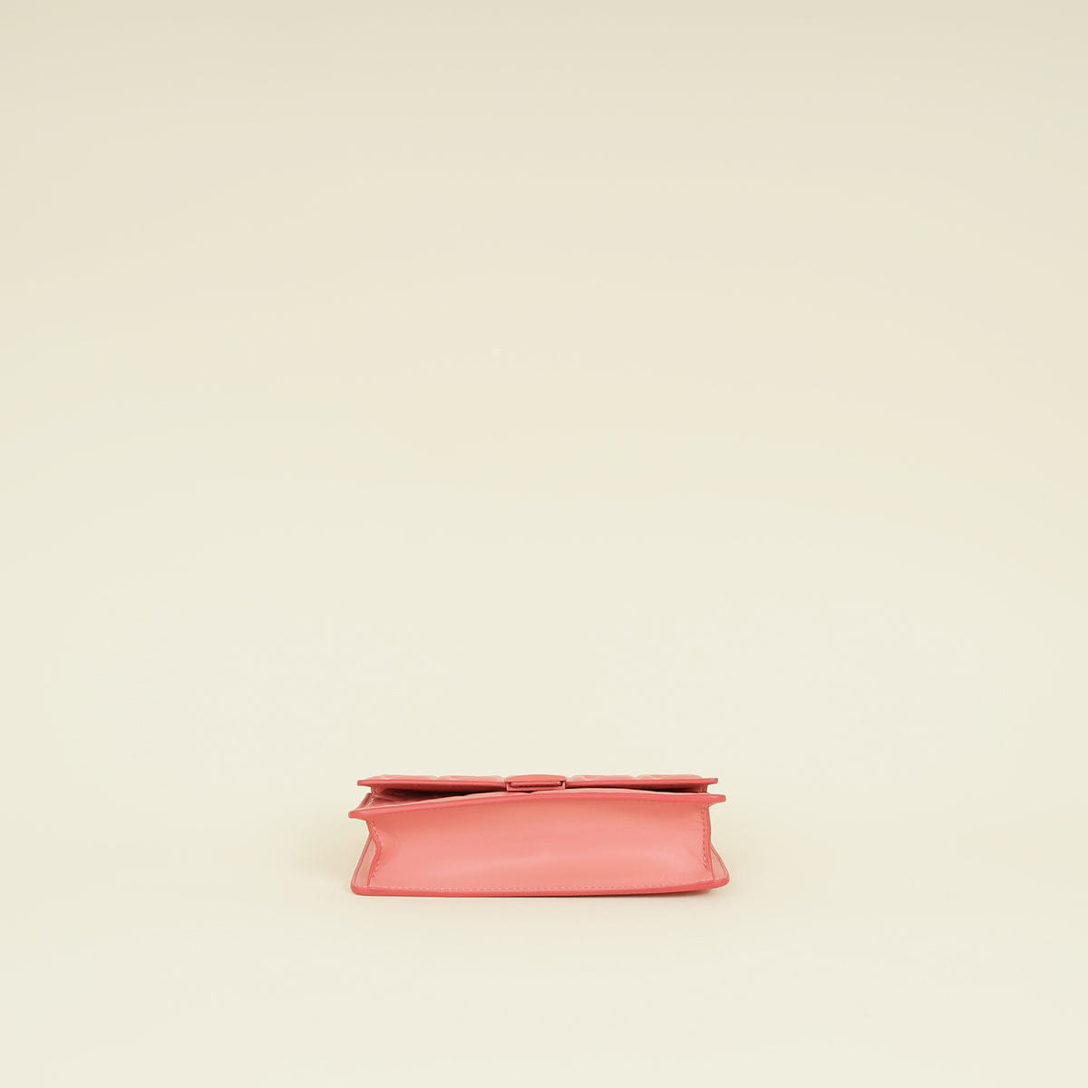Fendi Peach Pink FF Motif Baguette Wallet on Chain