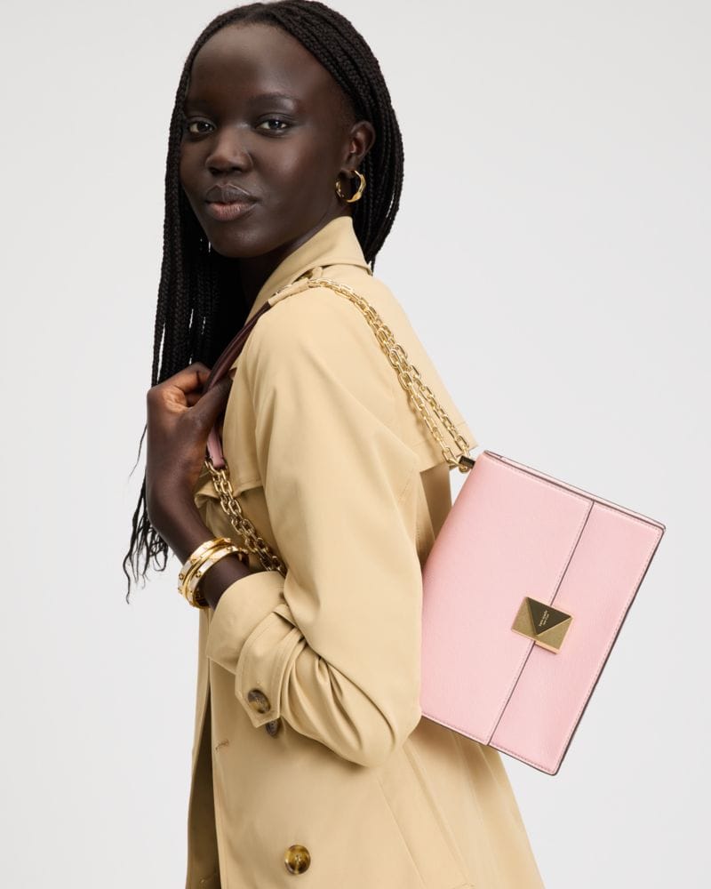 Kate Spade KateSpade Deco Chain Shoulder Bag Pastry Pink Multi