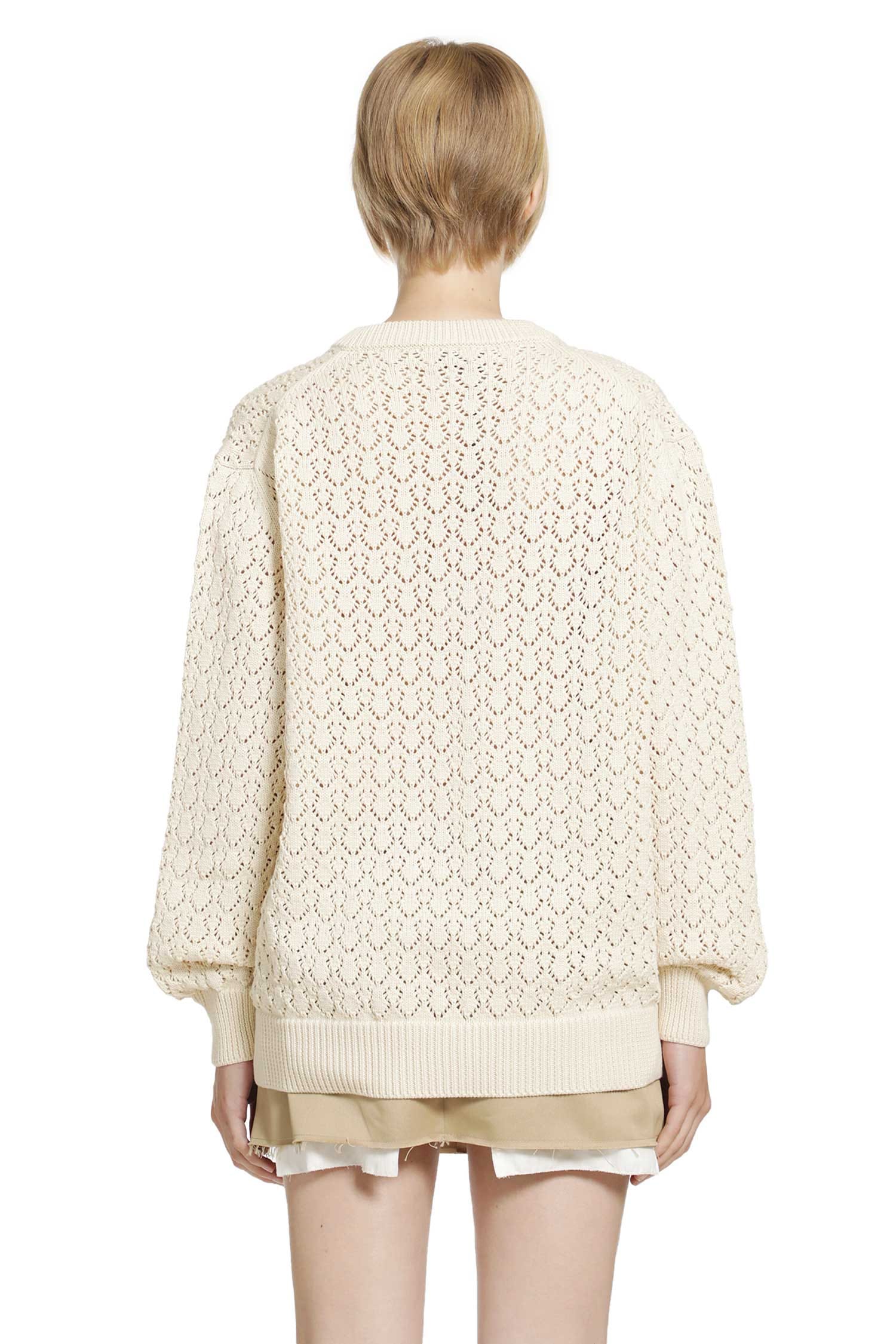 MIU MIU Cotton V - neck Sweater