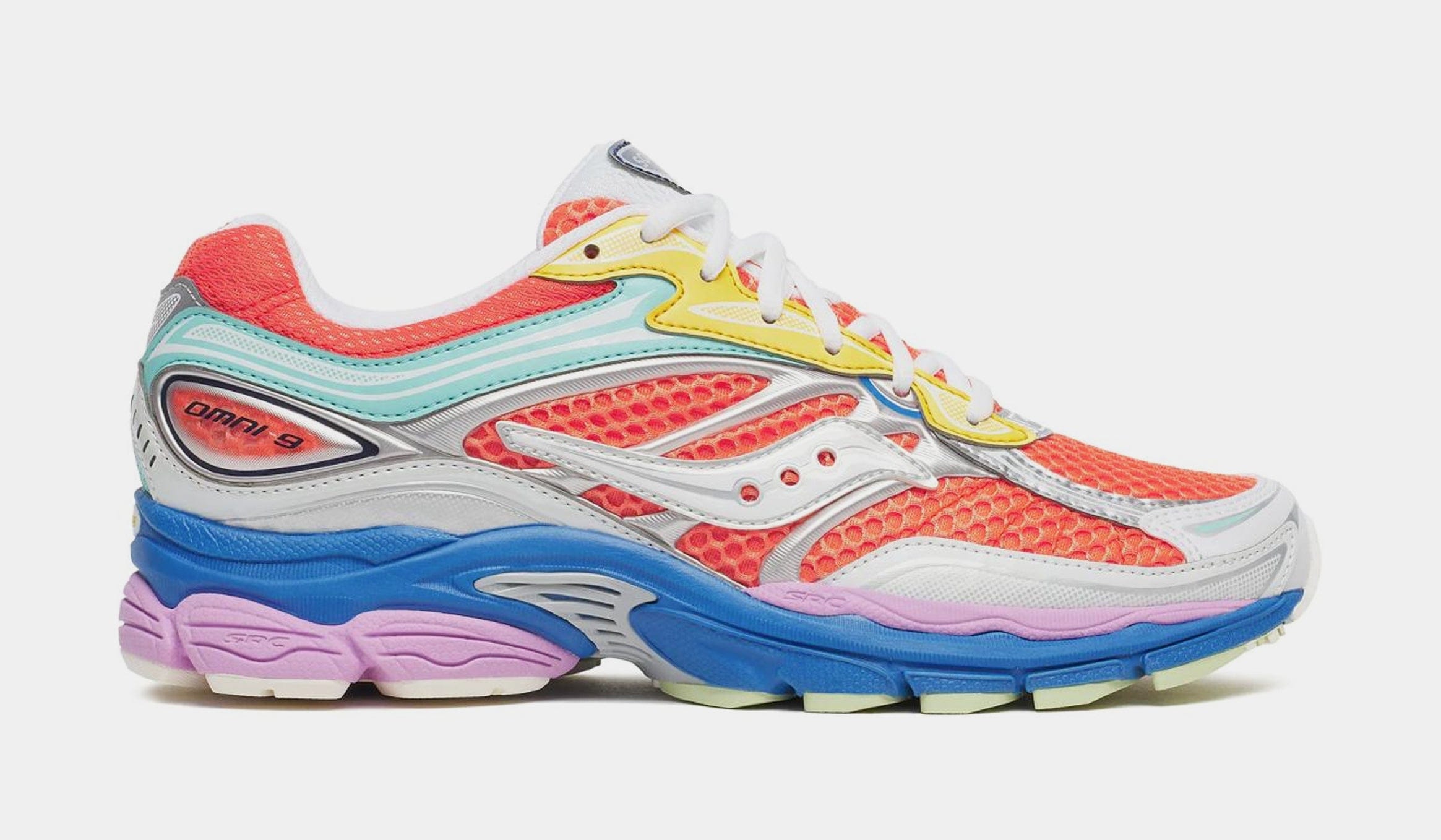 Saucony ProGrid Omni 6 Mens Running Shoes (Orange/Multi)