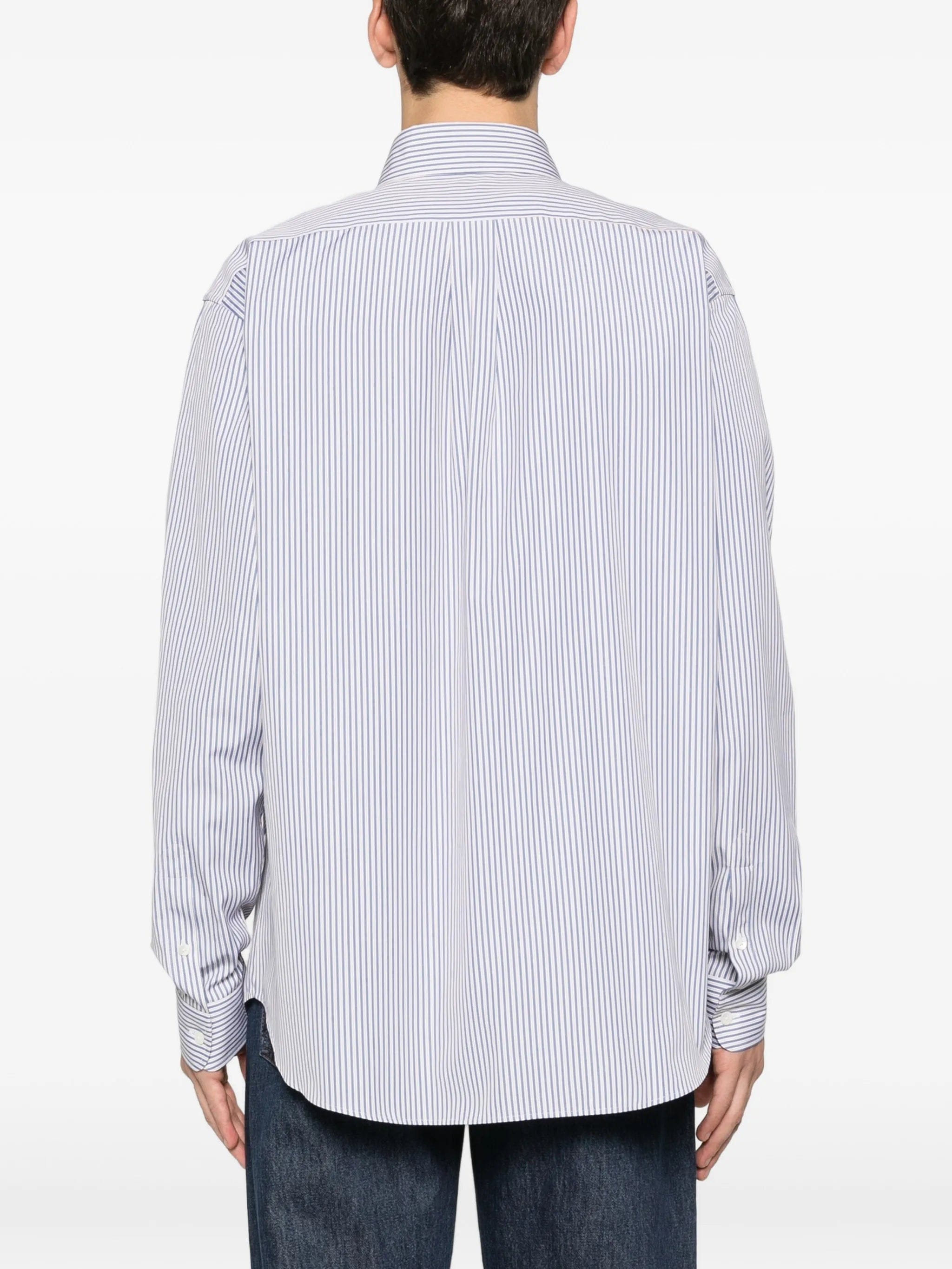 Fendi striped - pattern shirt