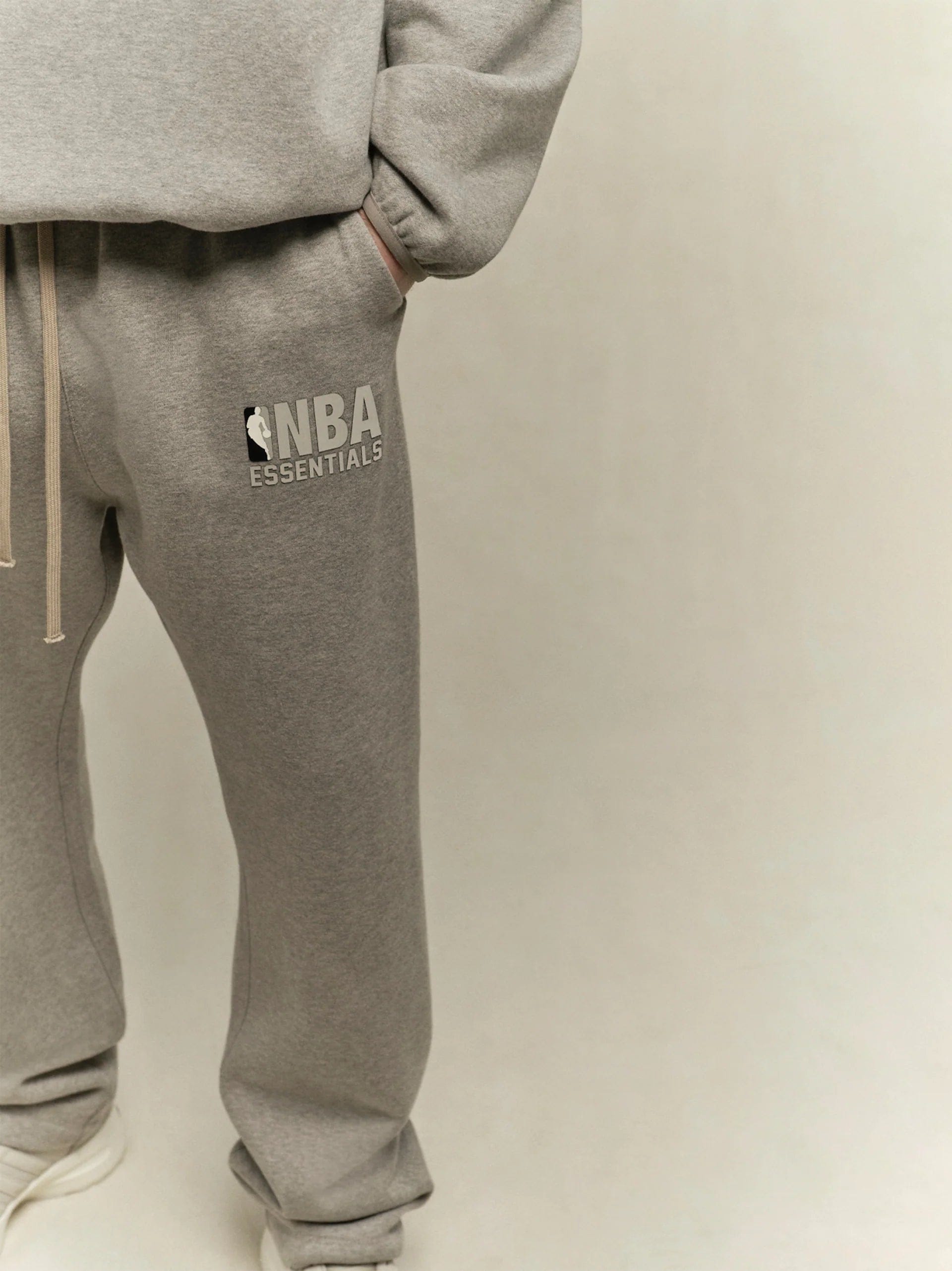 Fear of God Essentials NBA Relaxed Sweatpants (SS25) Warm Heather