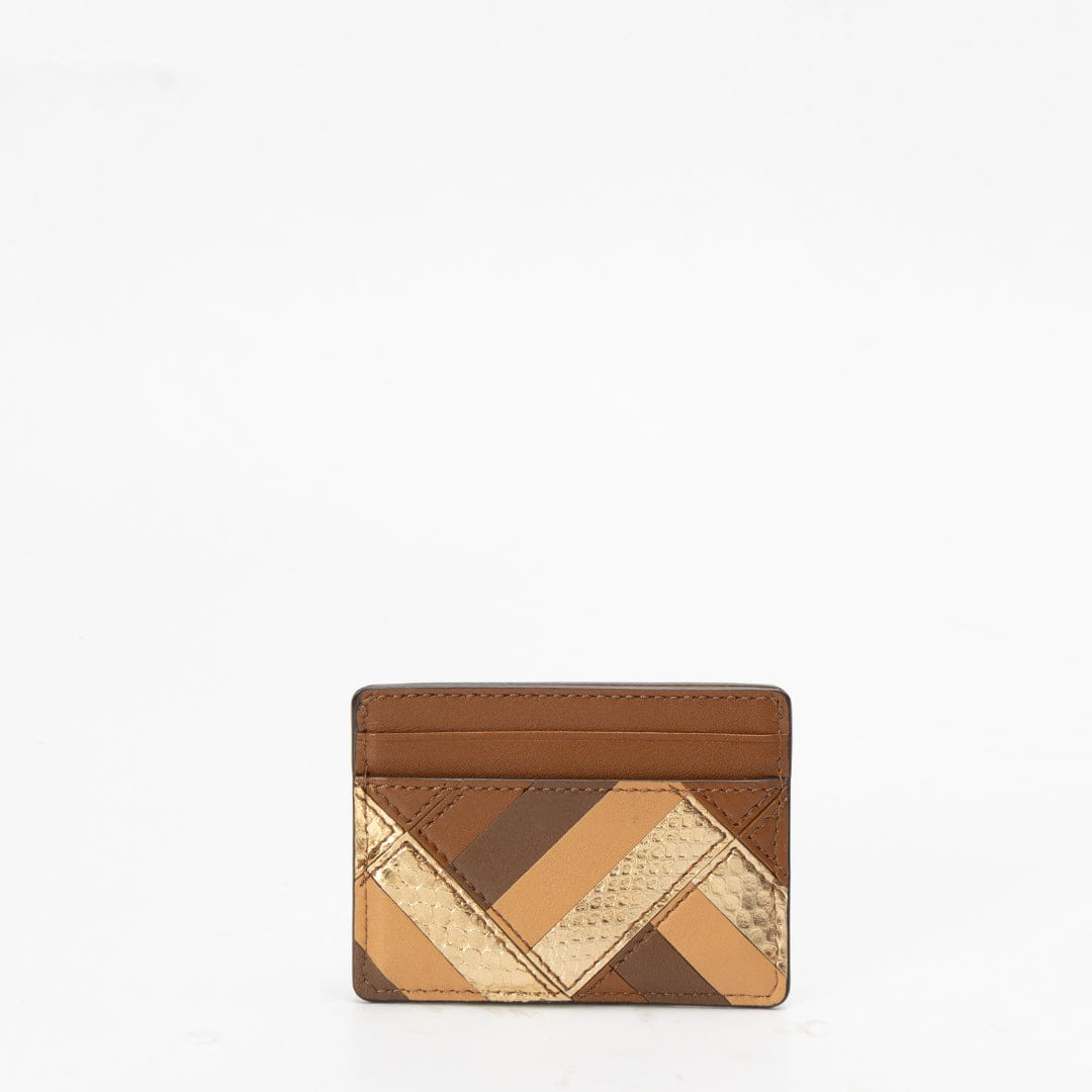 Michael Kors Hudson Brown Card Wallet