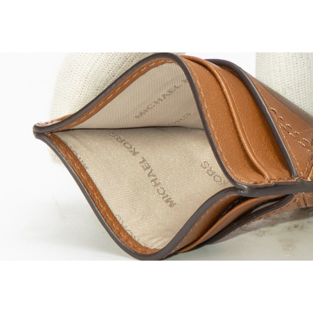 Michael Kors Hudson Brown Card Wallet