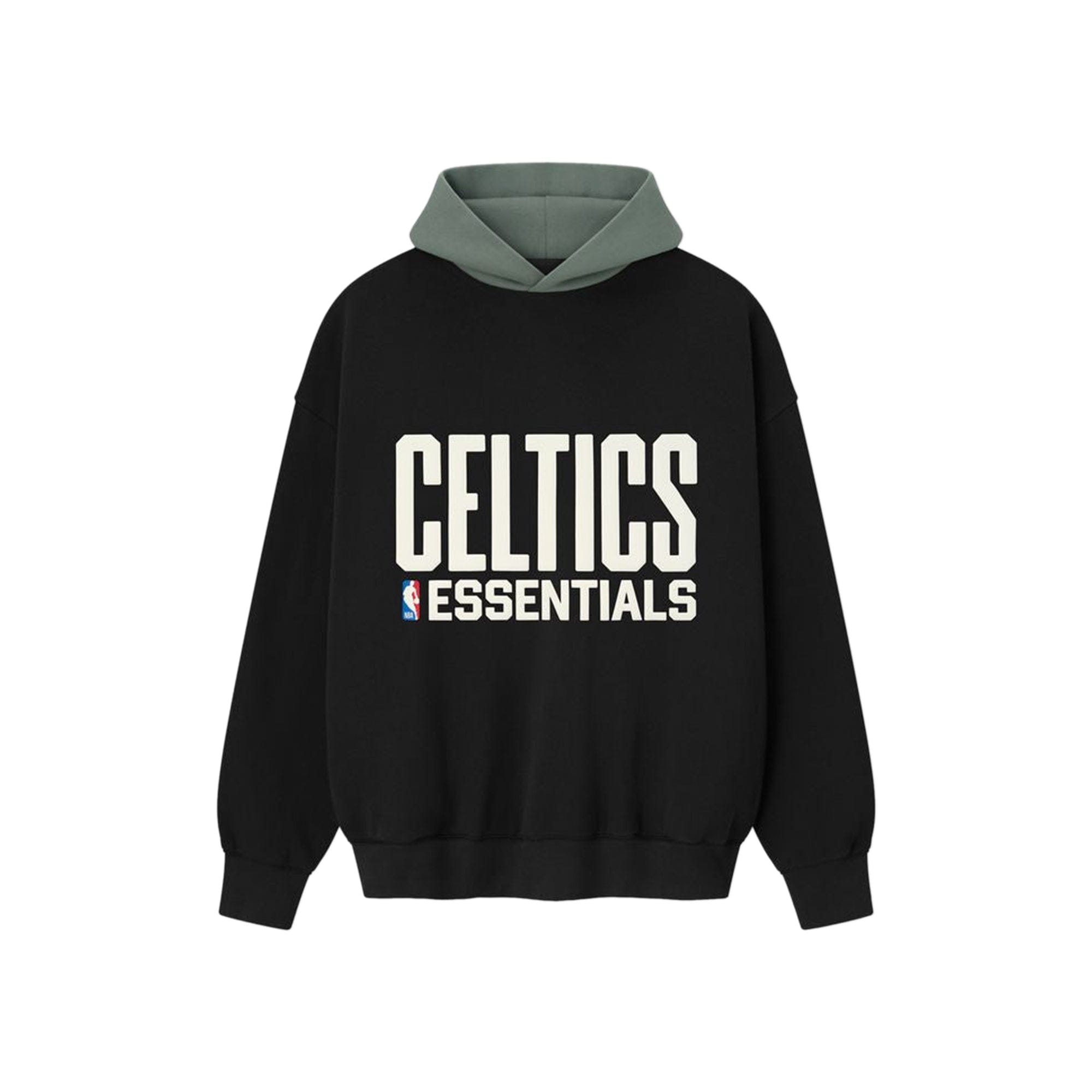 Fear of God Essentials x NBA Mens Celtics Sports Fit Hoodie