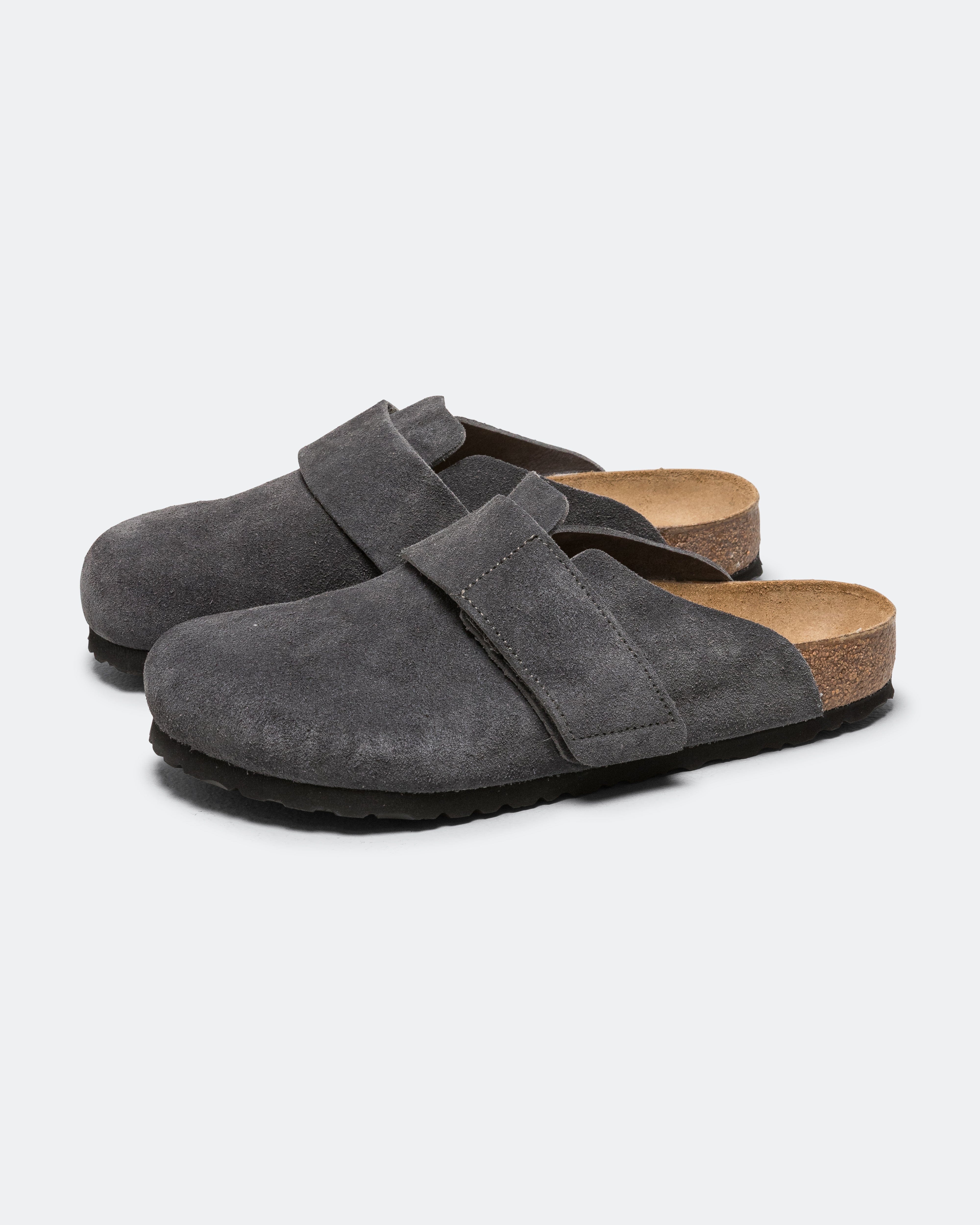 Birkenstock Loma - Charcoal Suede Leather