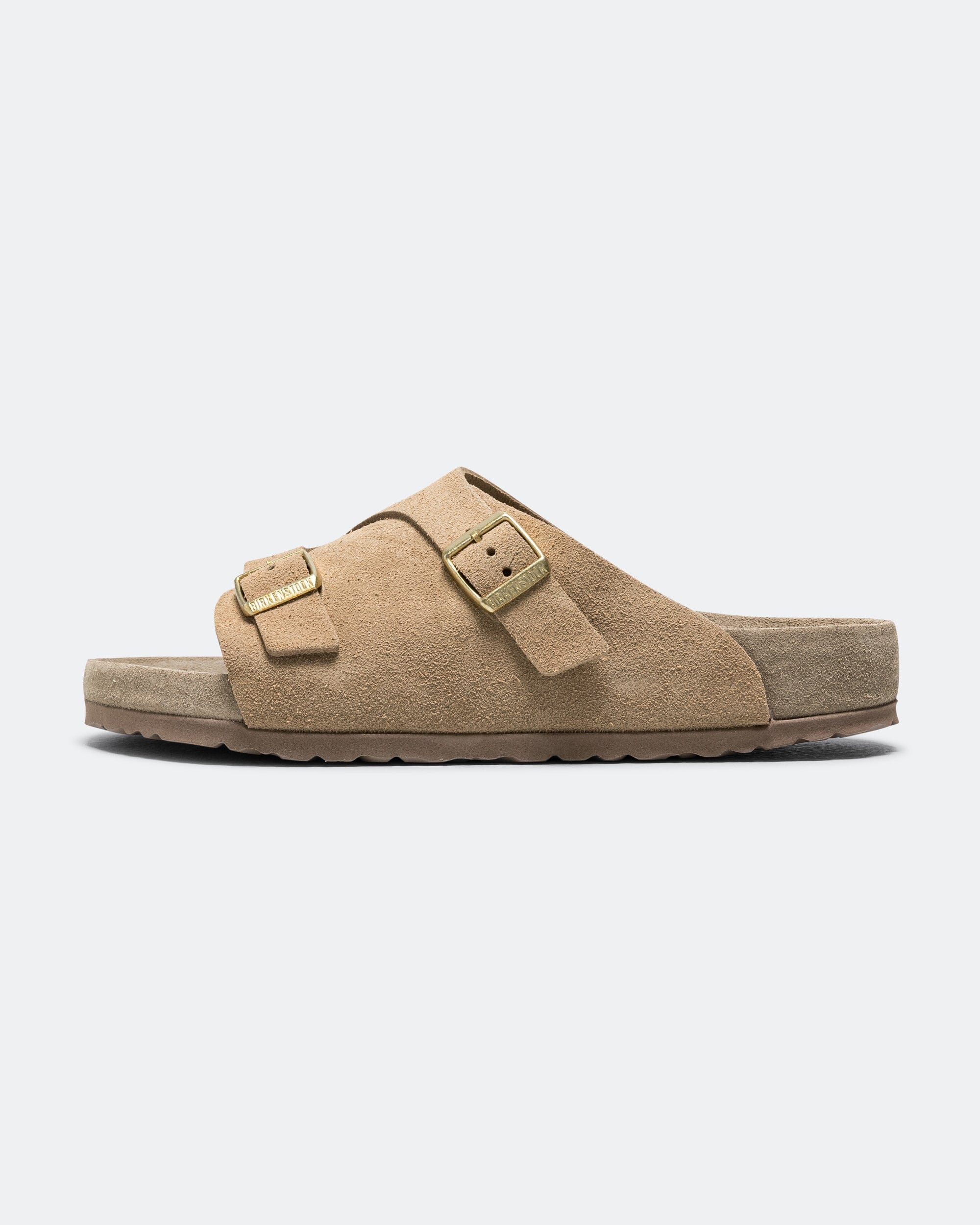 Birkenstock Zurich Exquisite - Taupe Suede Leather