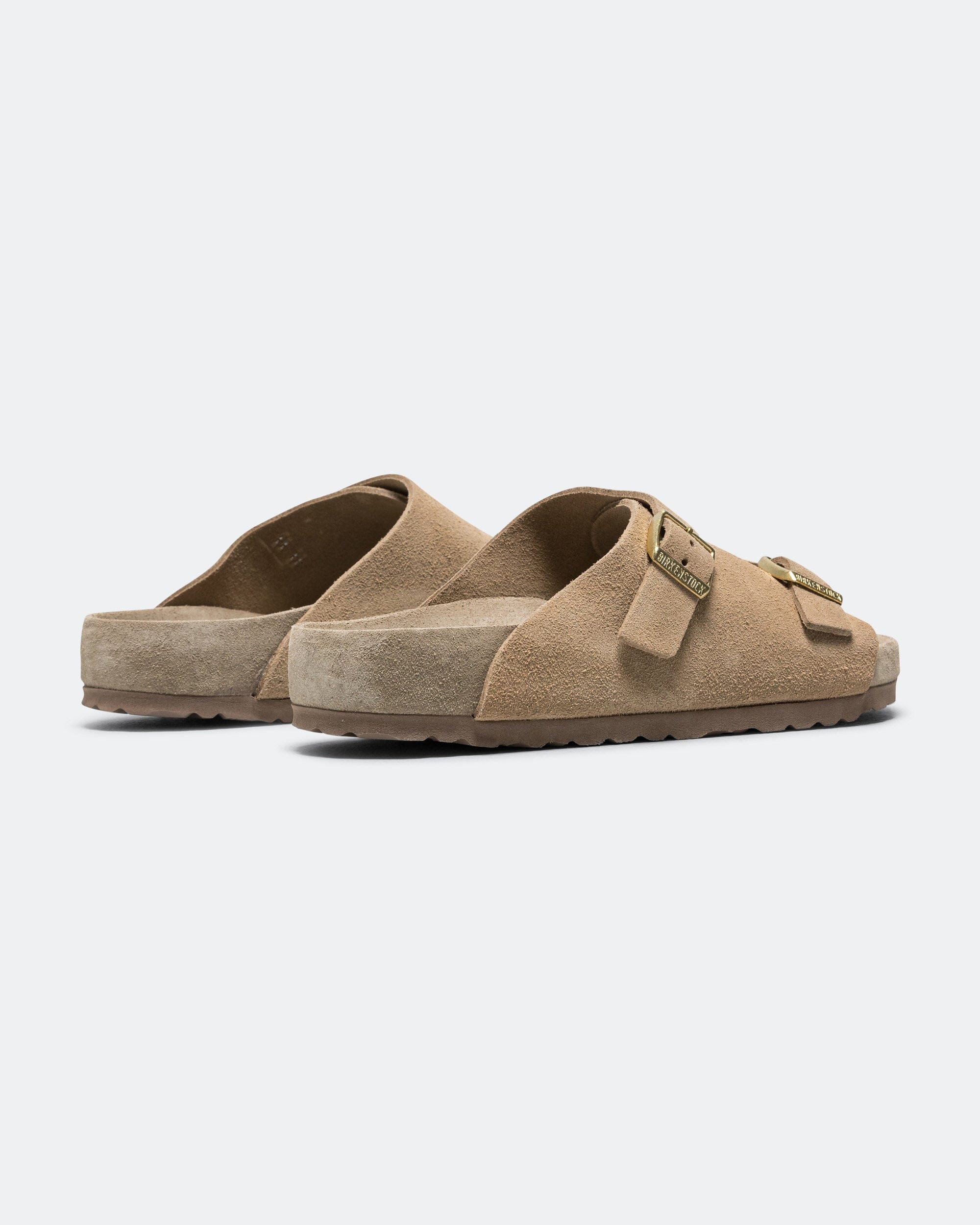Birkenstock Zurich Exquisite - Taupe Suede Leather
