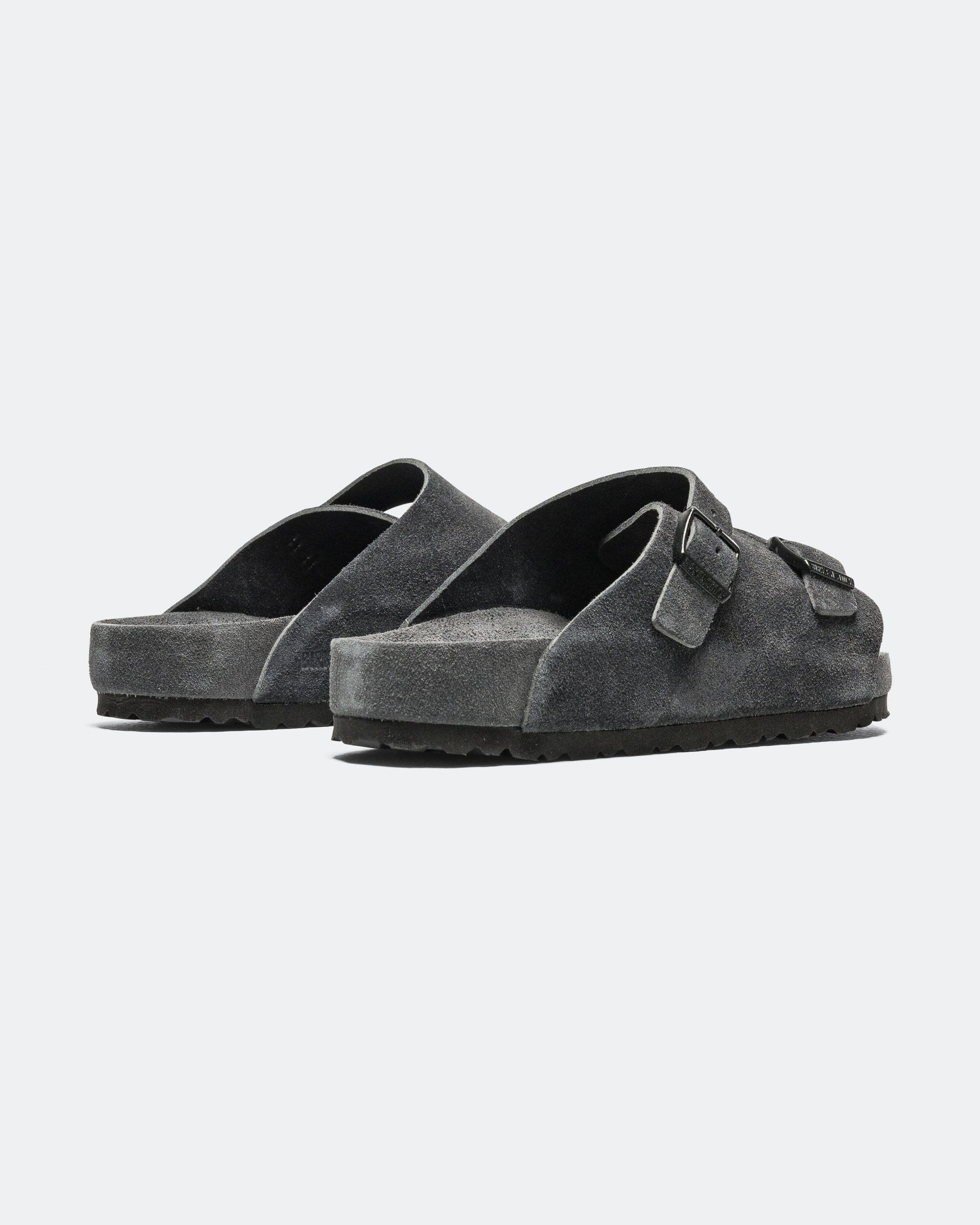 Birkenstock Zurich Exquisite - Charcoal Suede Leather