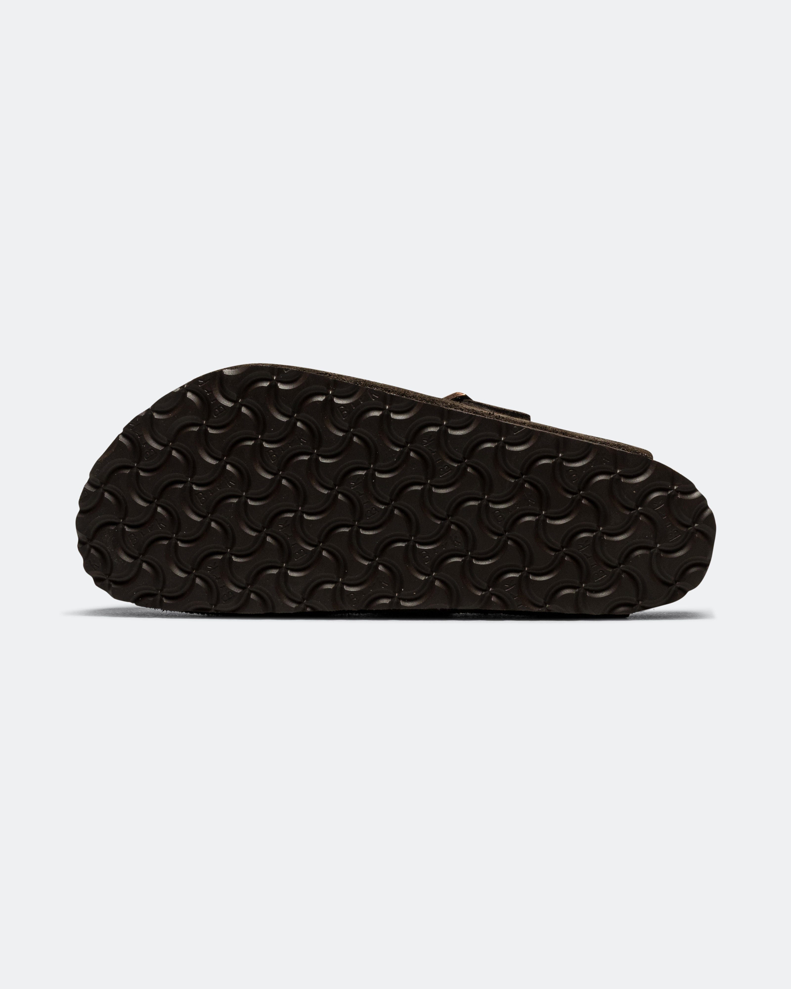 Birkenstock Boston SFB - Mocca Suede Leather