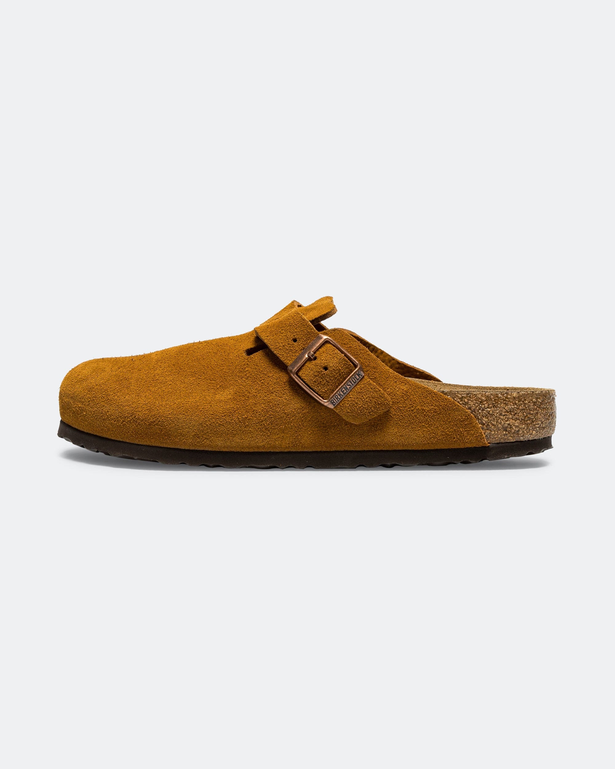 Birkenstock Boston SFB - Mink Suede Leather