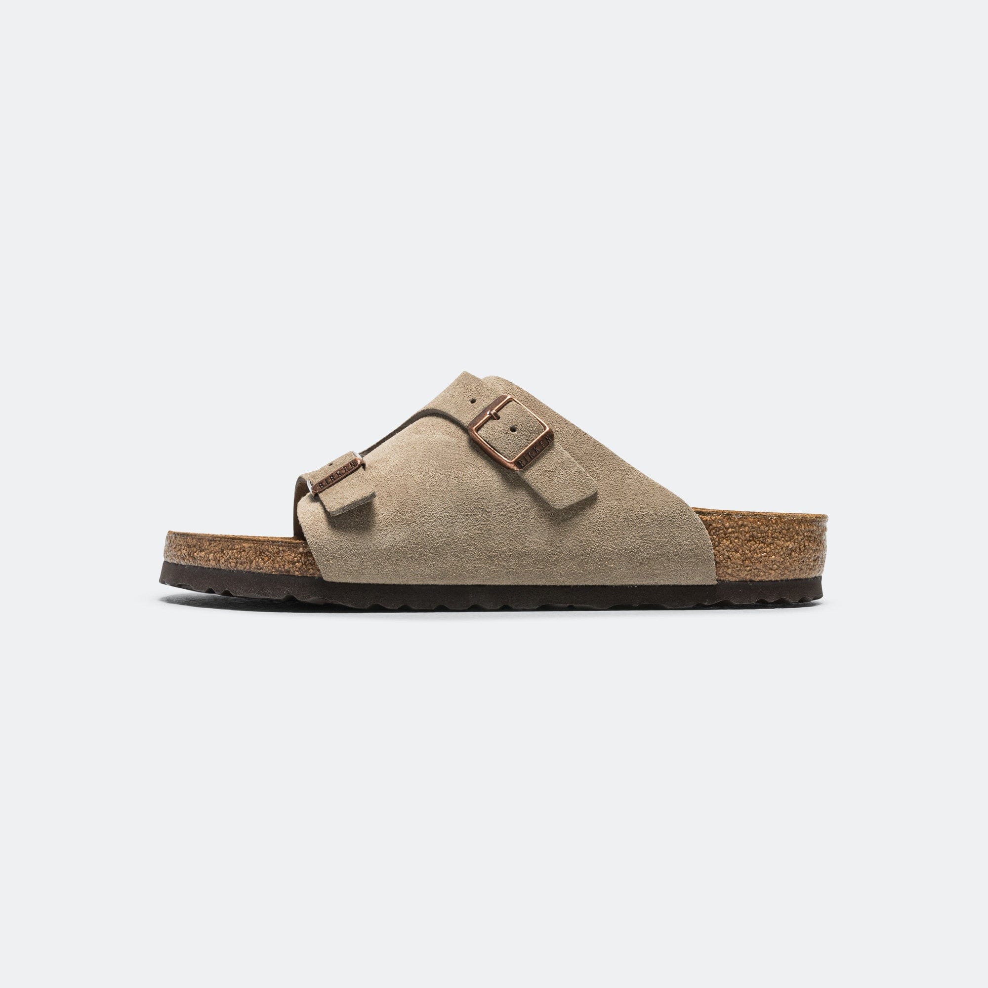 Birkenstock Zurich - Taupe Suede Leather