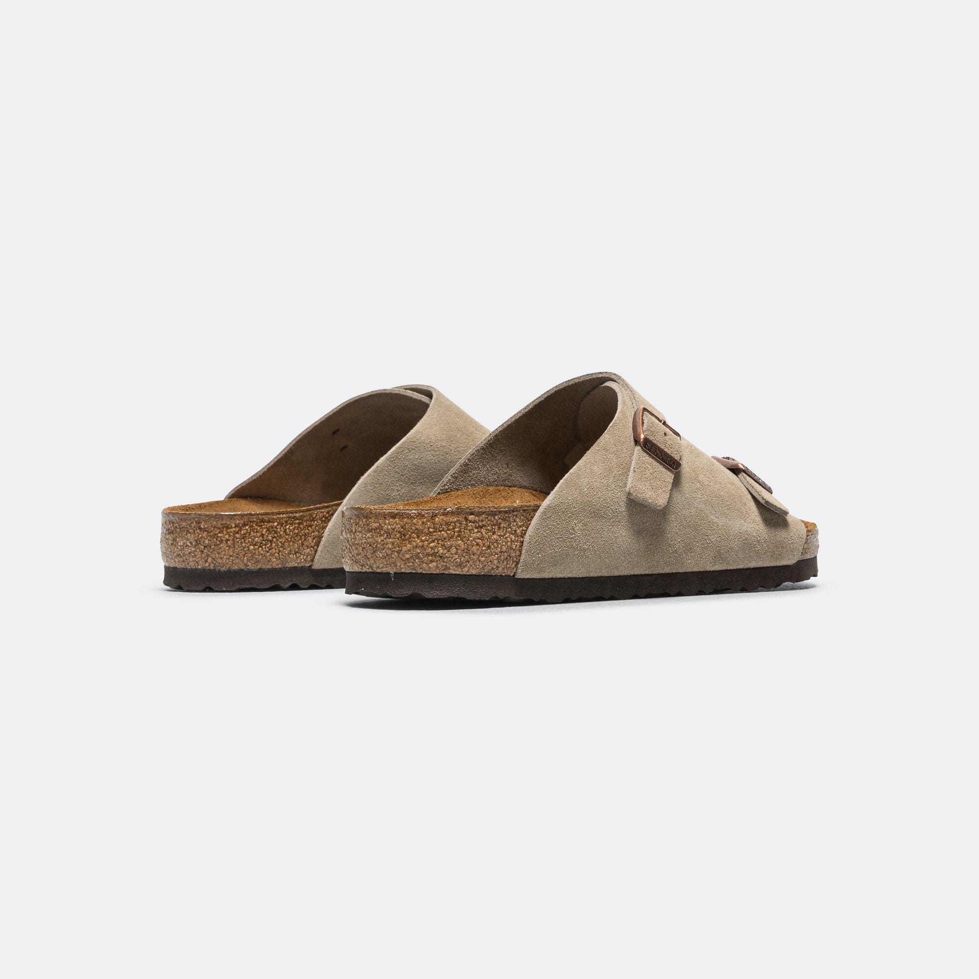Birkenstock Zurich - Taupe Suede Leather